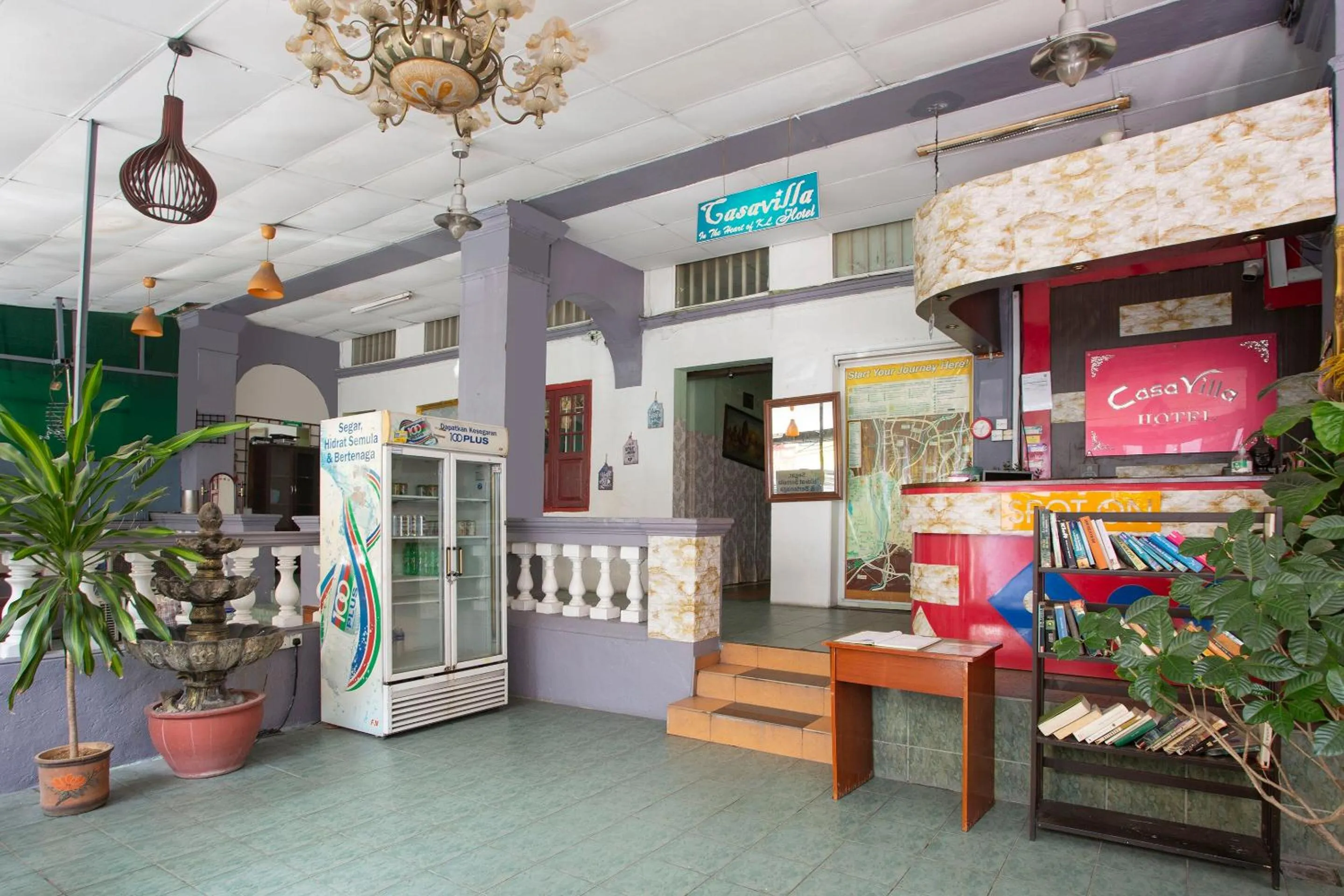 Lobby or reception in SPOT ON 90137 Casavilla Hotel Pudu