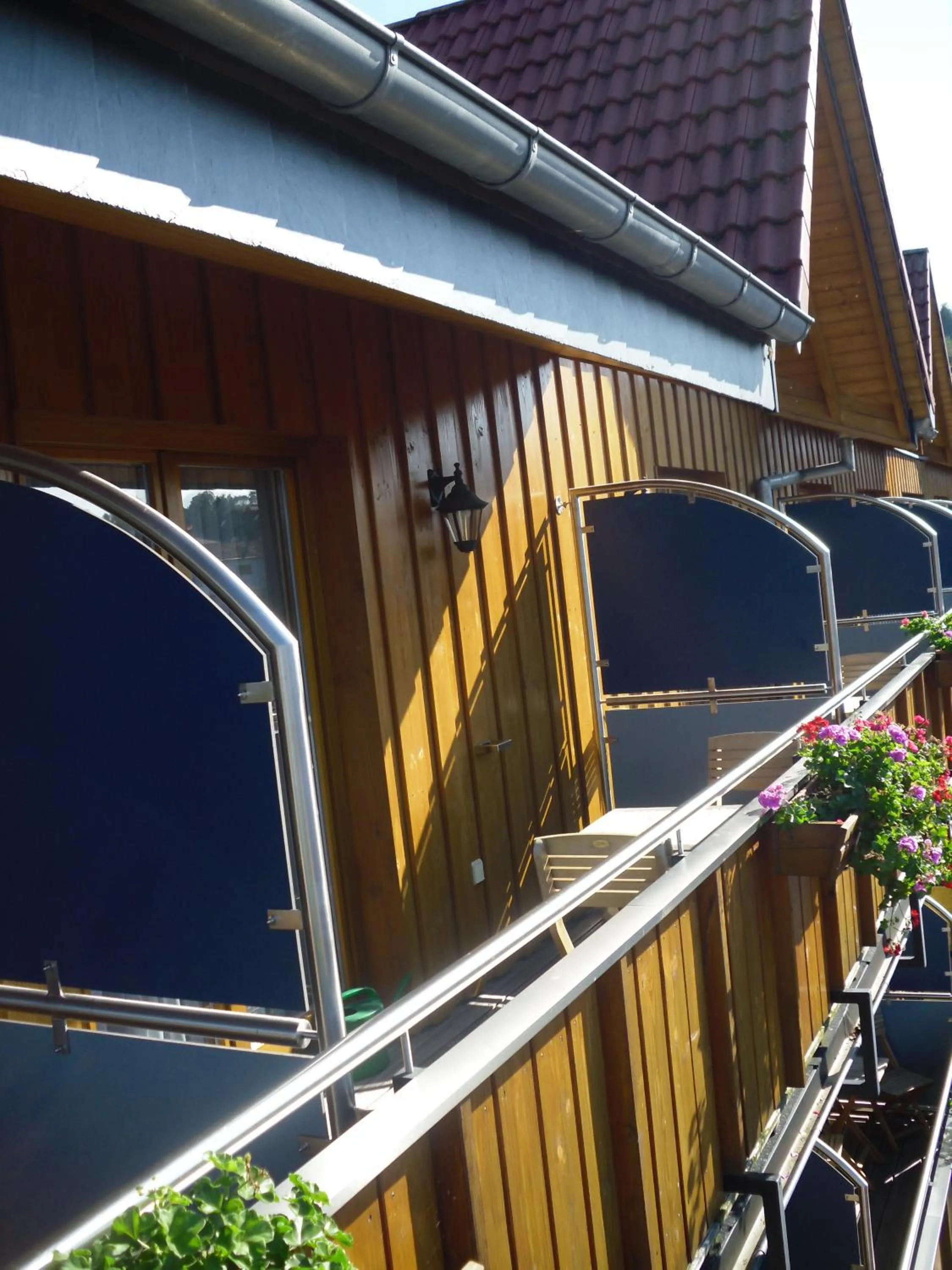 Balcony/Terrace in Landgasthof 'Zur Quelle'