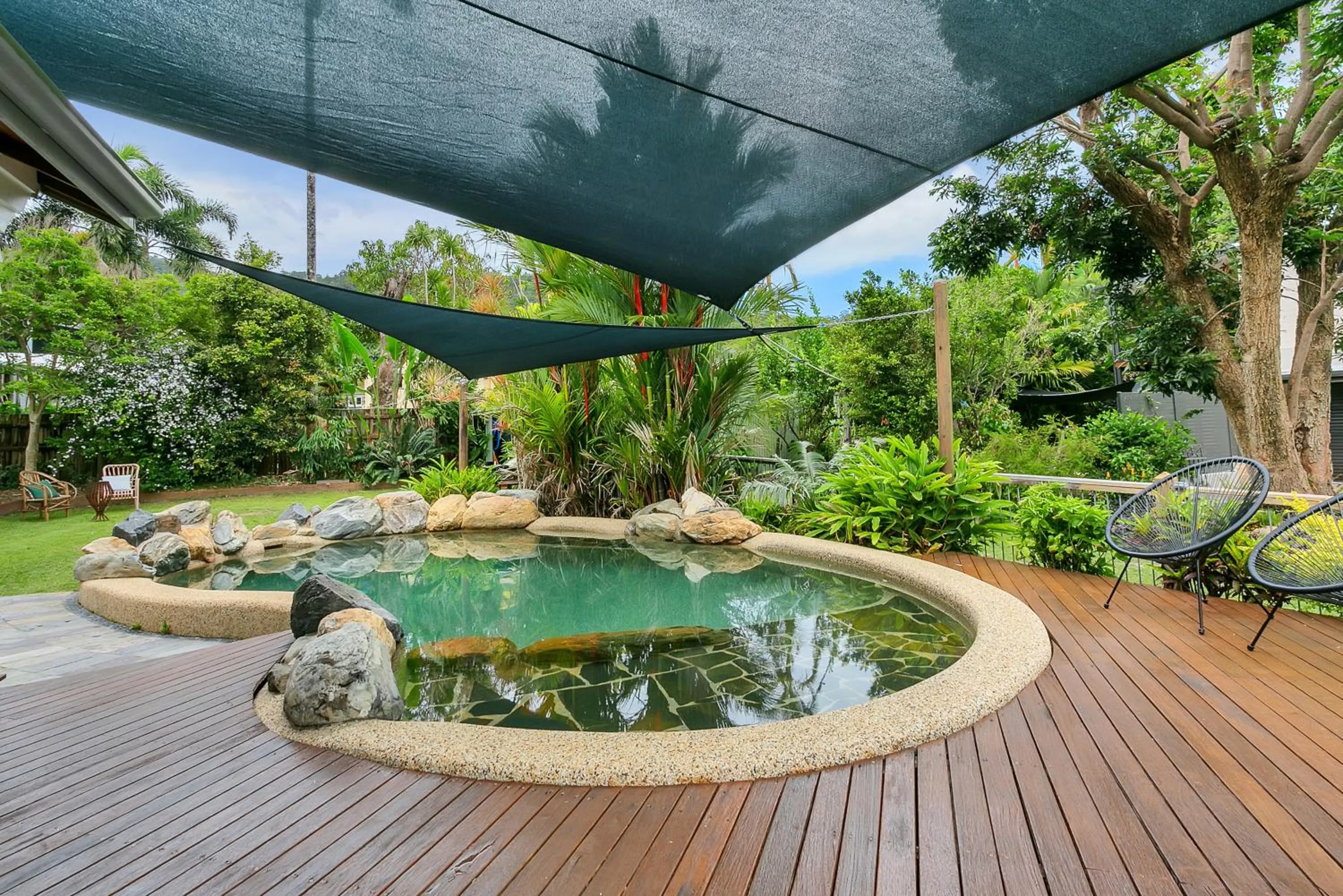 Natural landscape in Lazenby Lodge