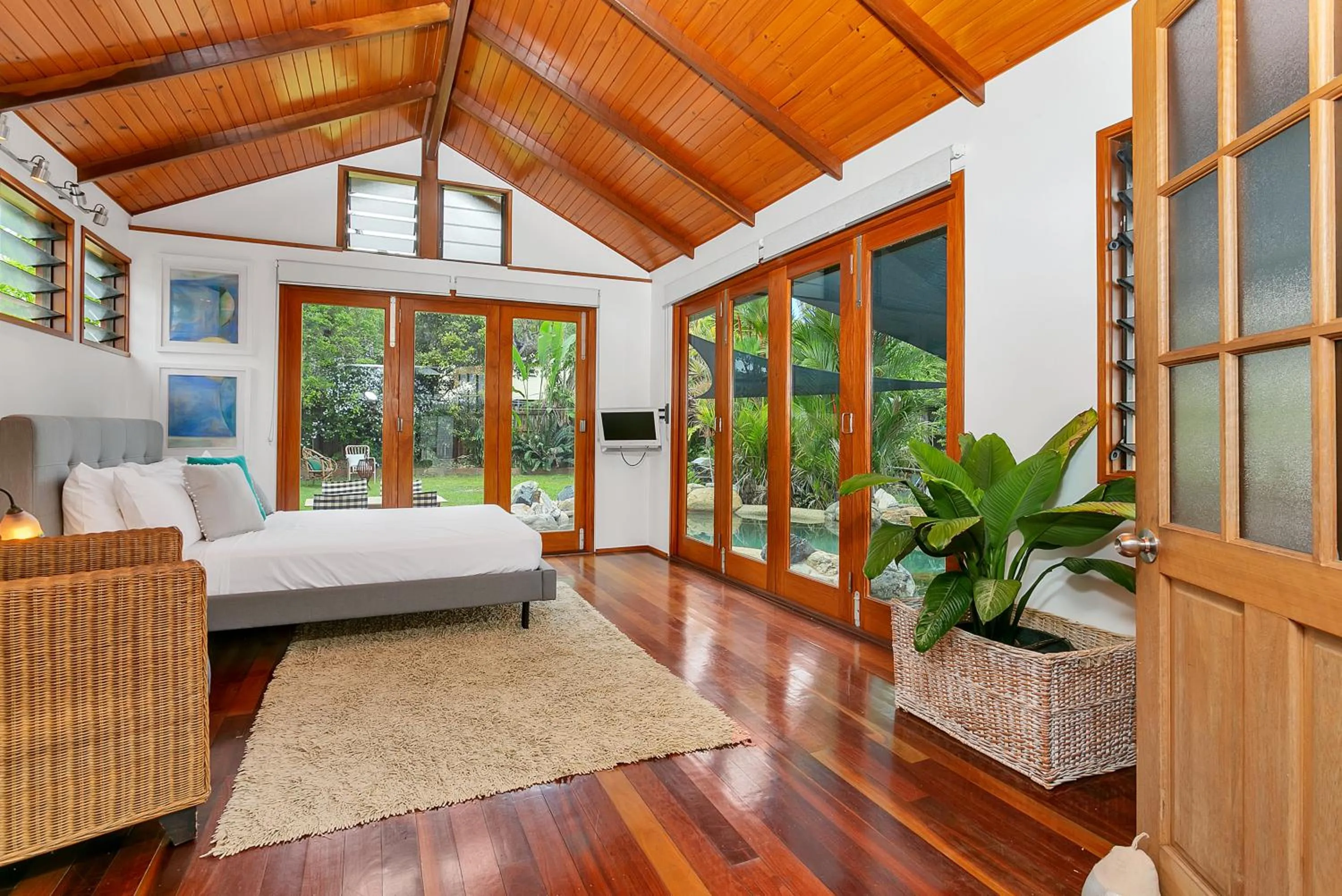 Bed in Lazenby Lodge