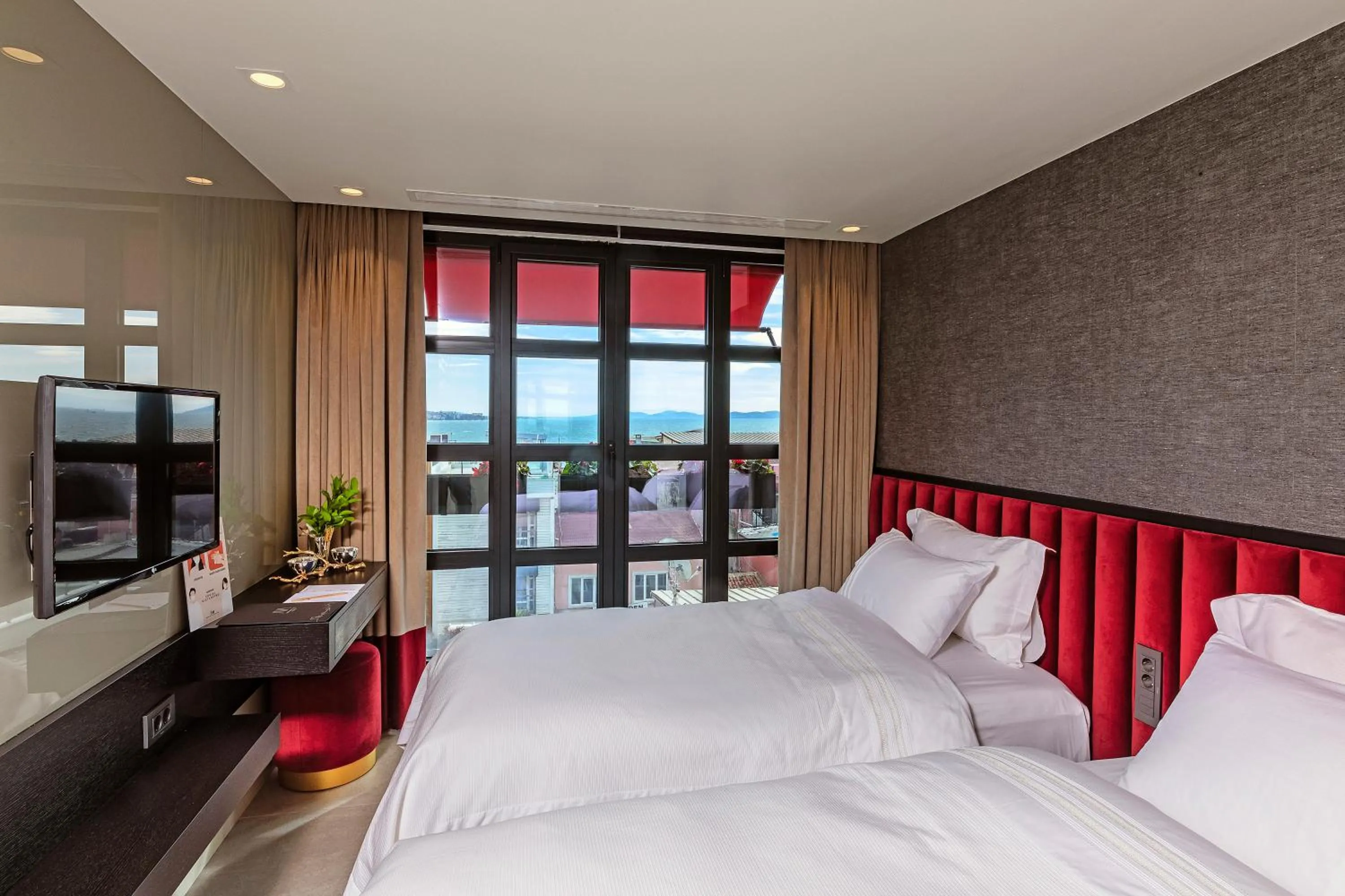 Bed in Aya Sultanahmet Hotel