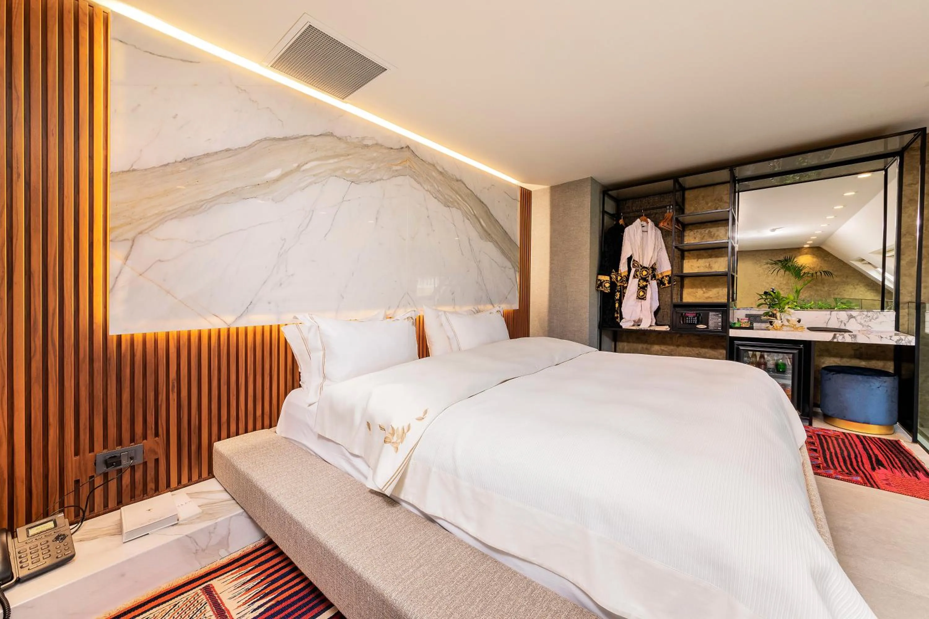 Bed in Aya Sultanahmet Hotel