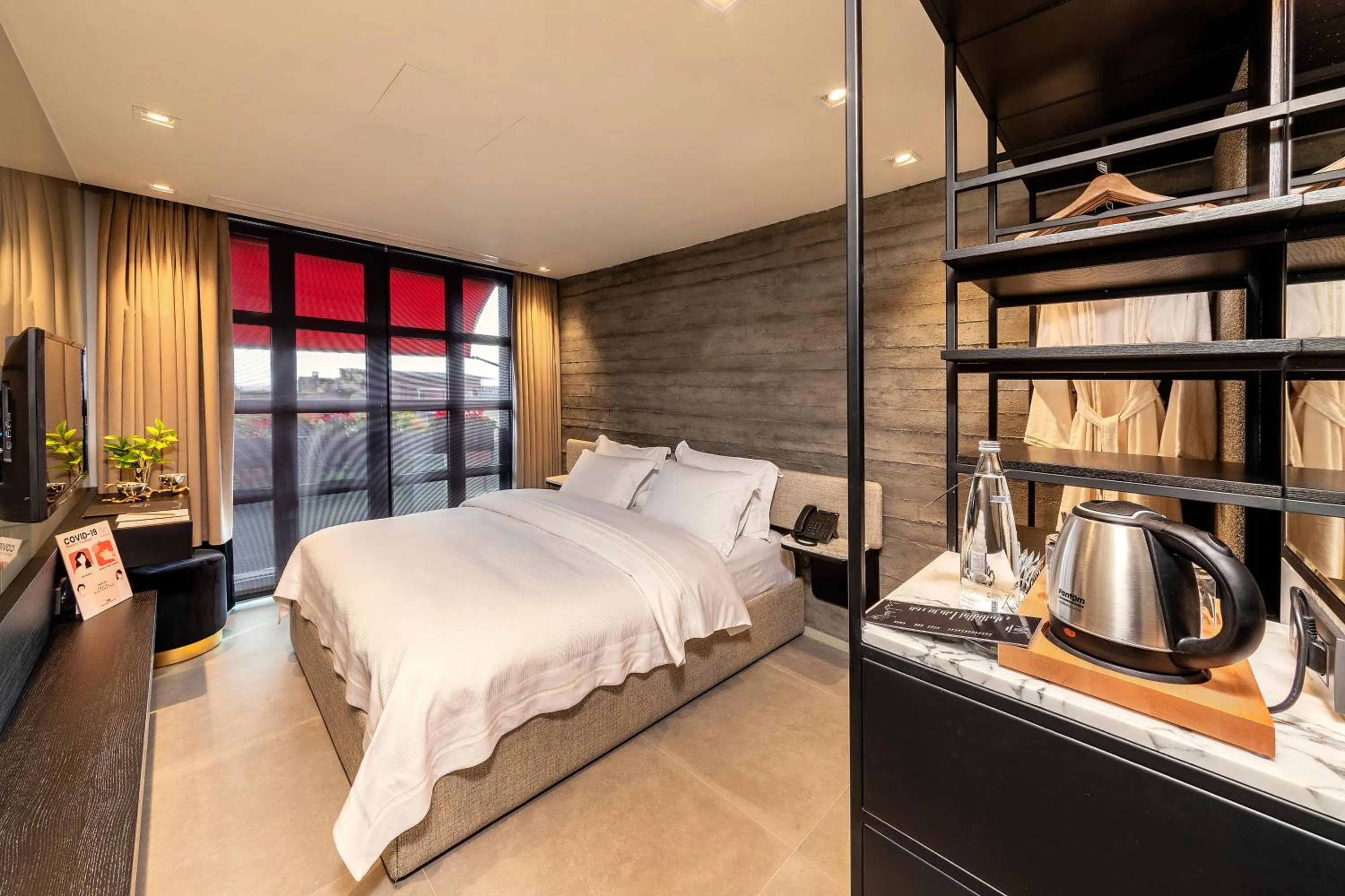 Bed in Aya Sultanahmet Hotel