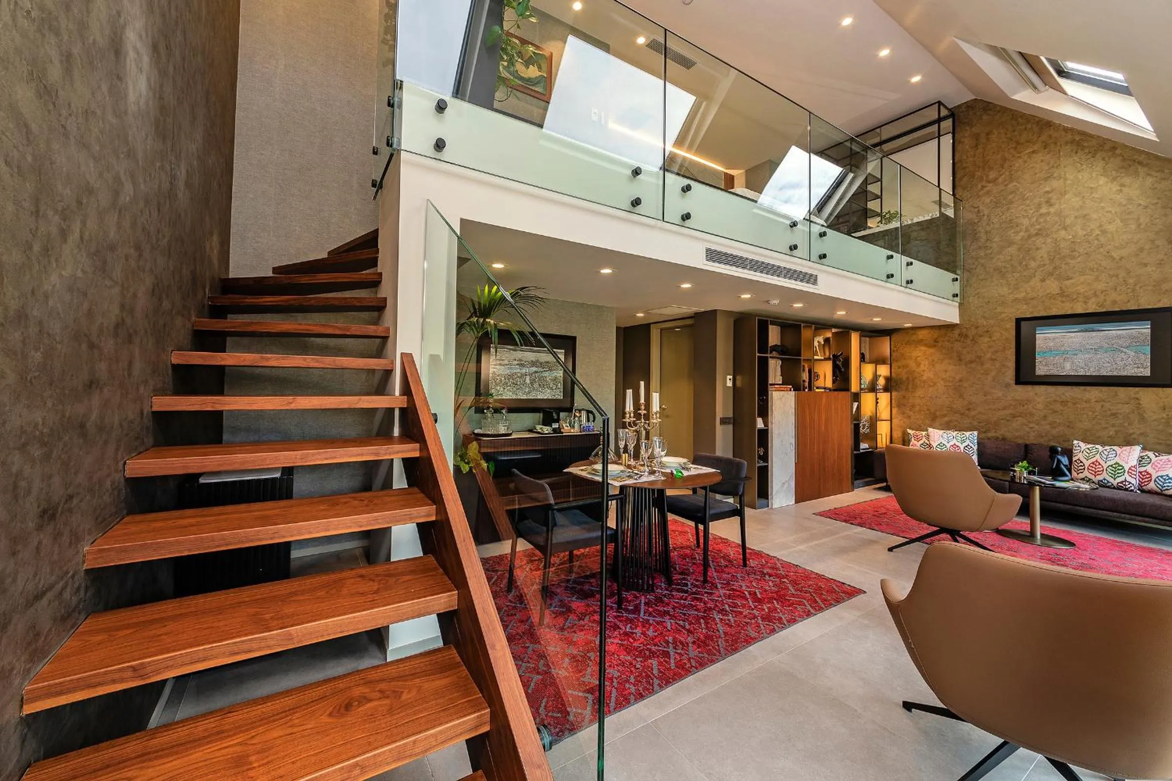 Living room in Aya Sultanahmet Hotel