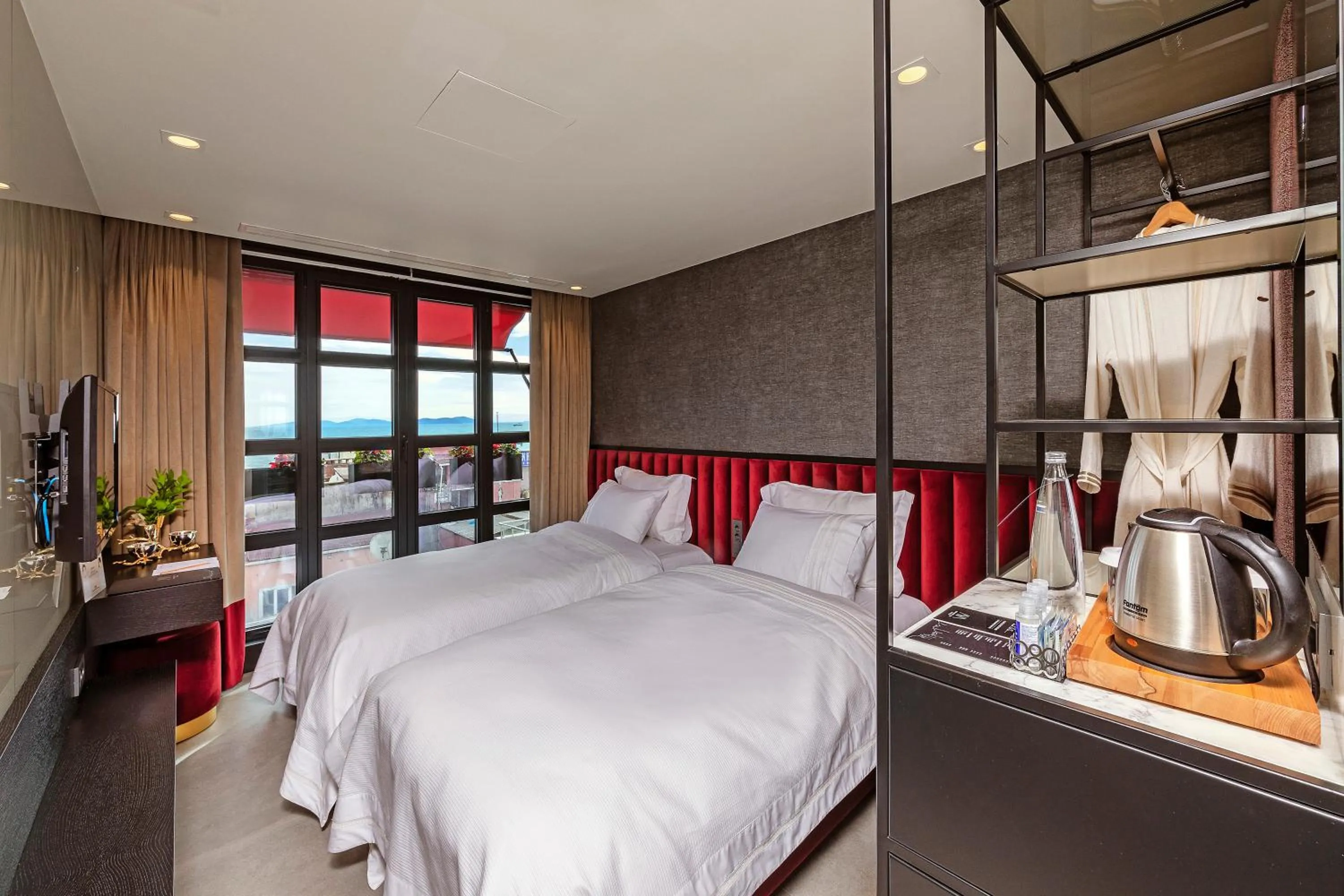 Bed in Aya Sultanahmet Hotel