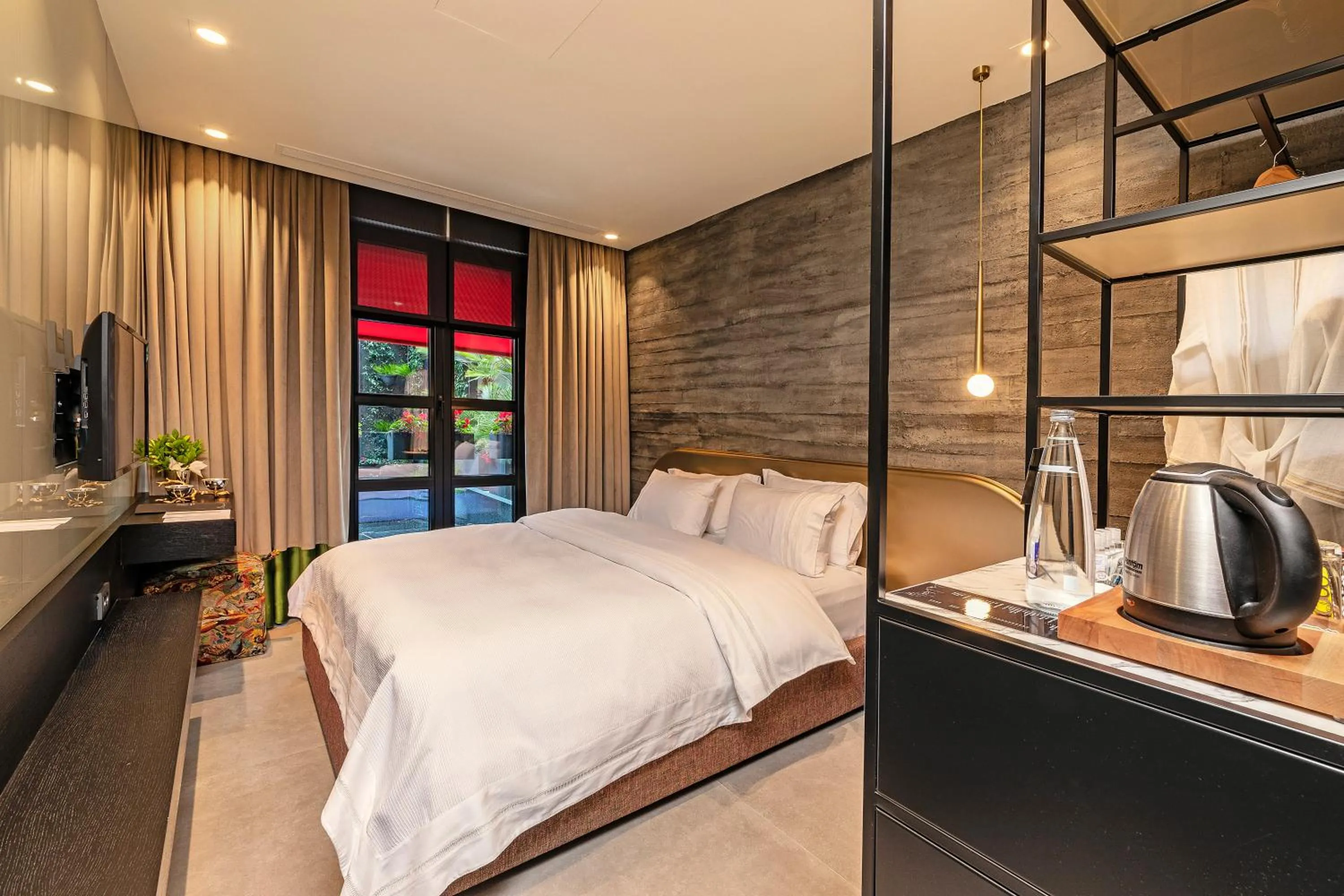 Bed in Aya Sultanahmet Hotel