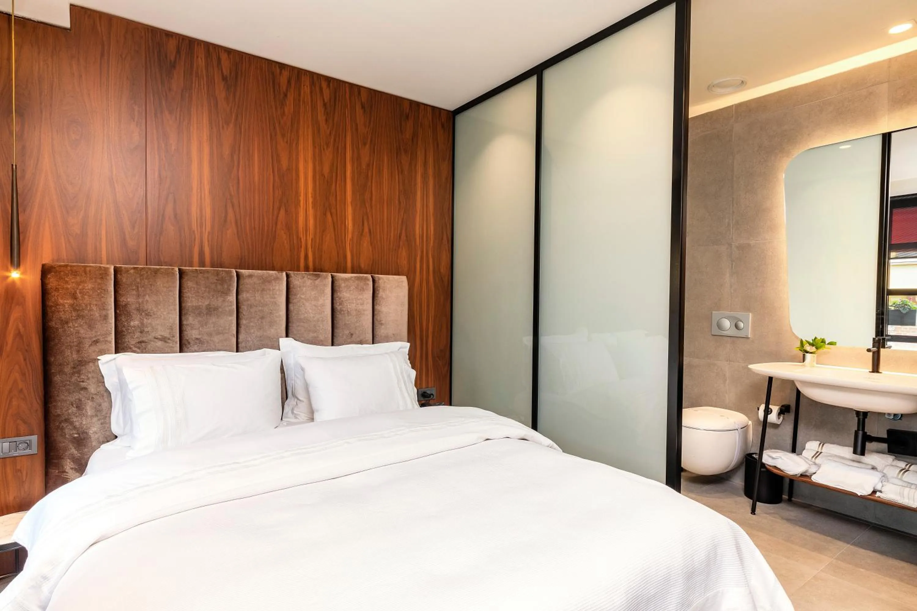 Bed in Aya Sultanahmet Hotel