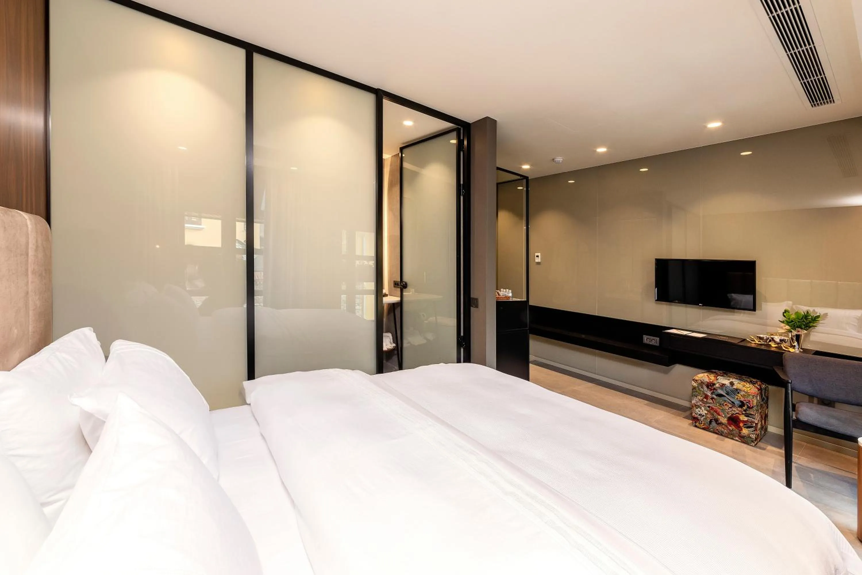 Bed in Aya Sultanahmet Hotel