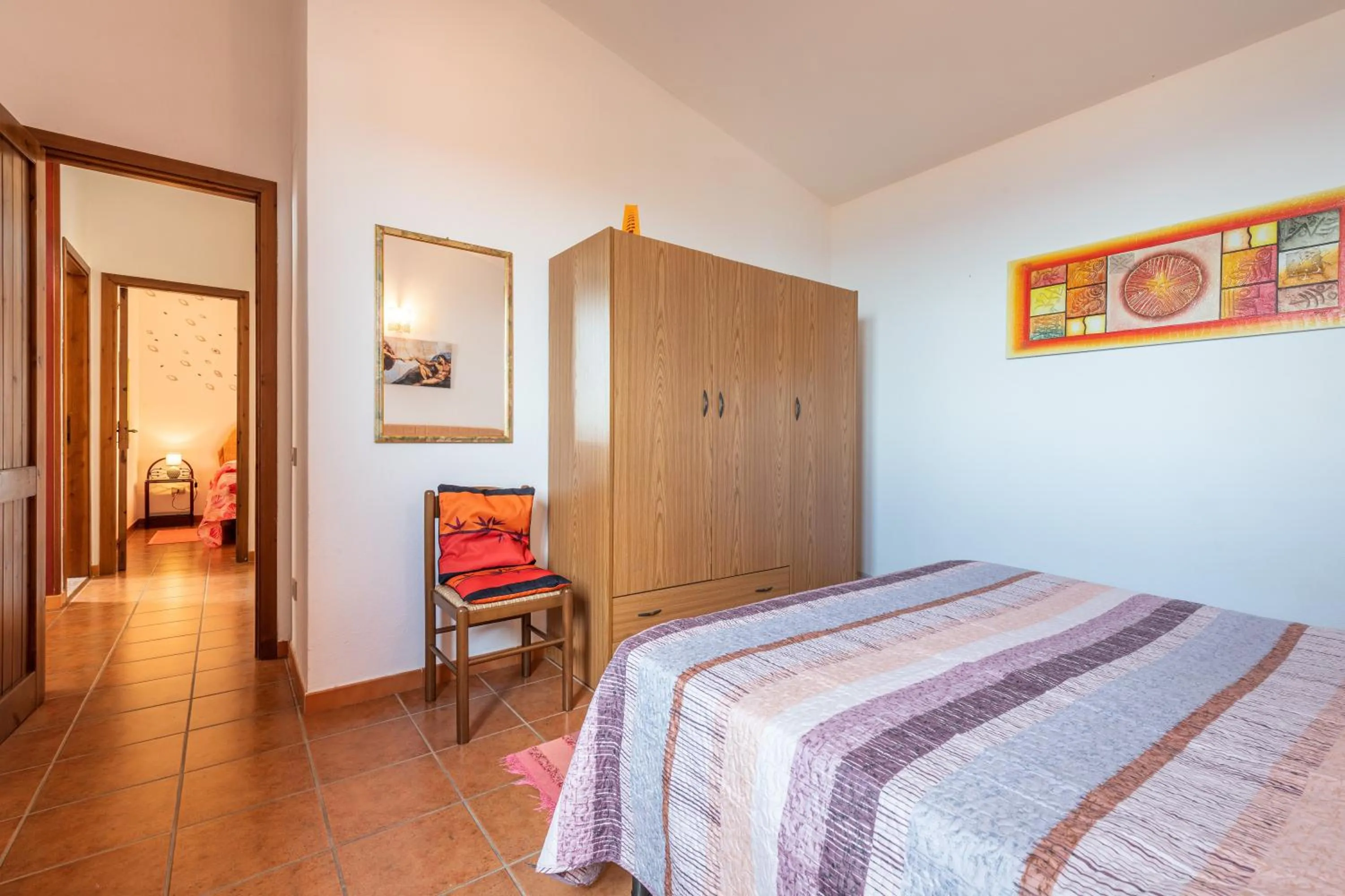 Living room, Bed in Villa Onofrio