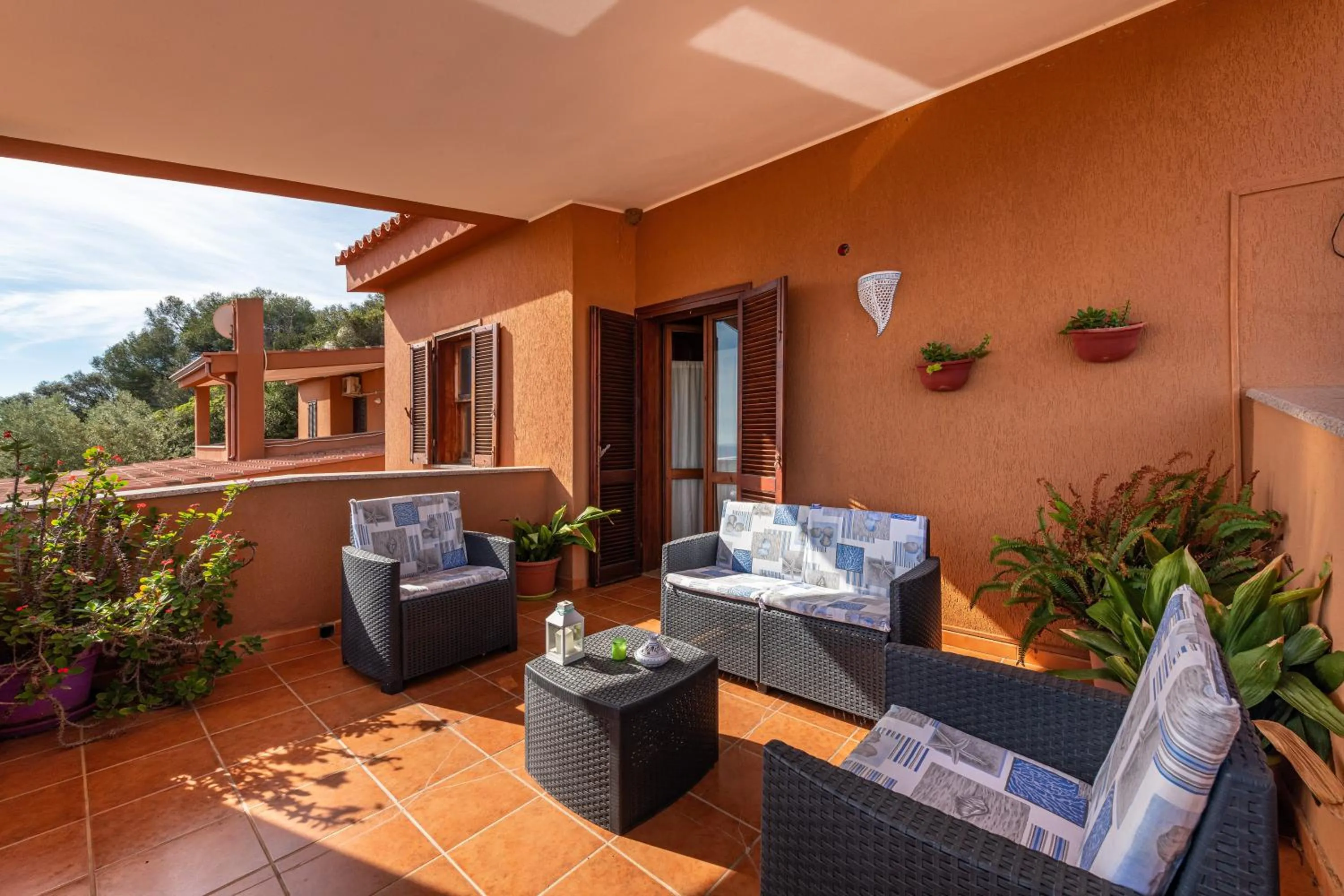Living room in Villa Onofrio