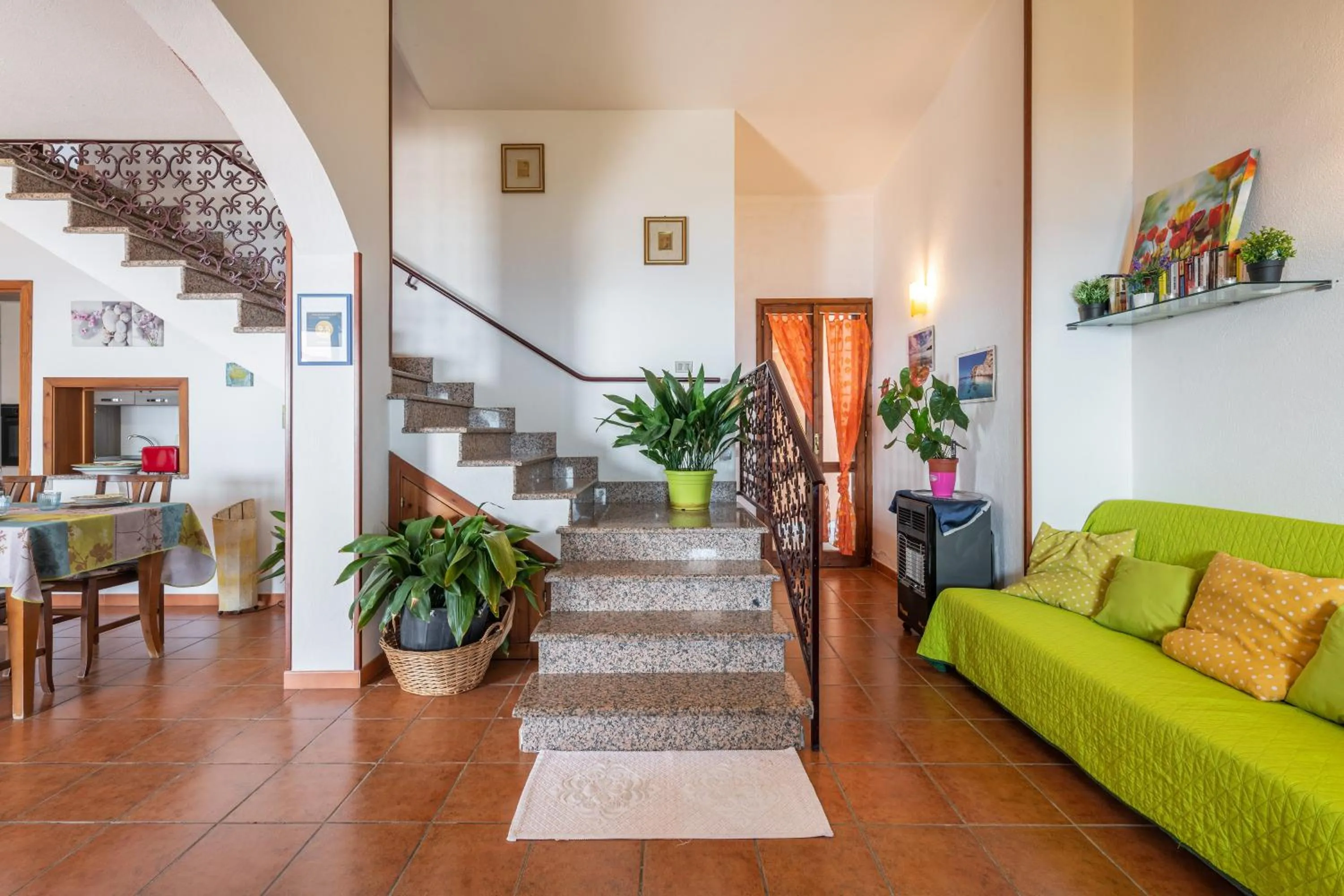 Living room in Villa Onofrio
