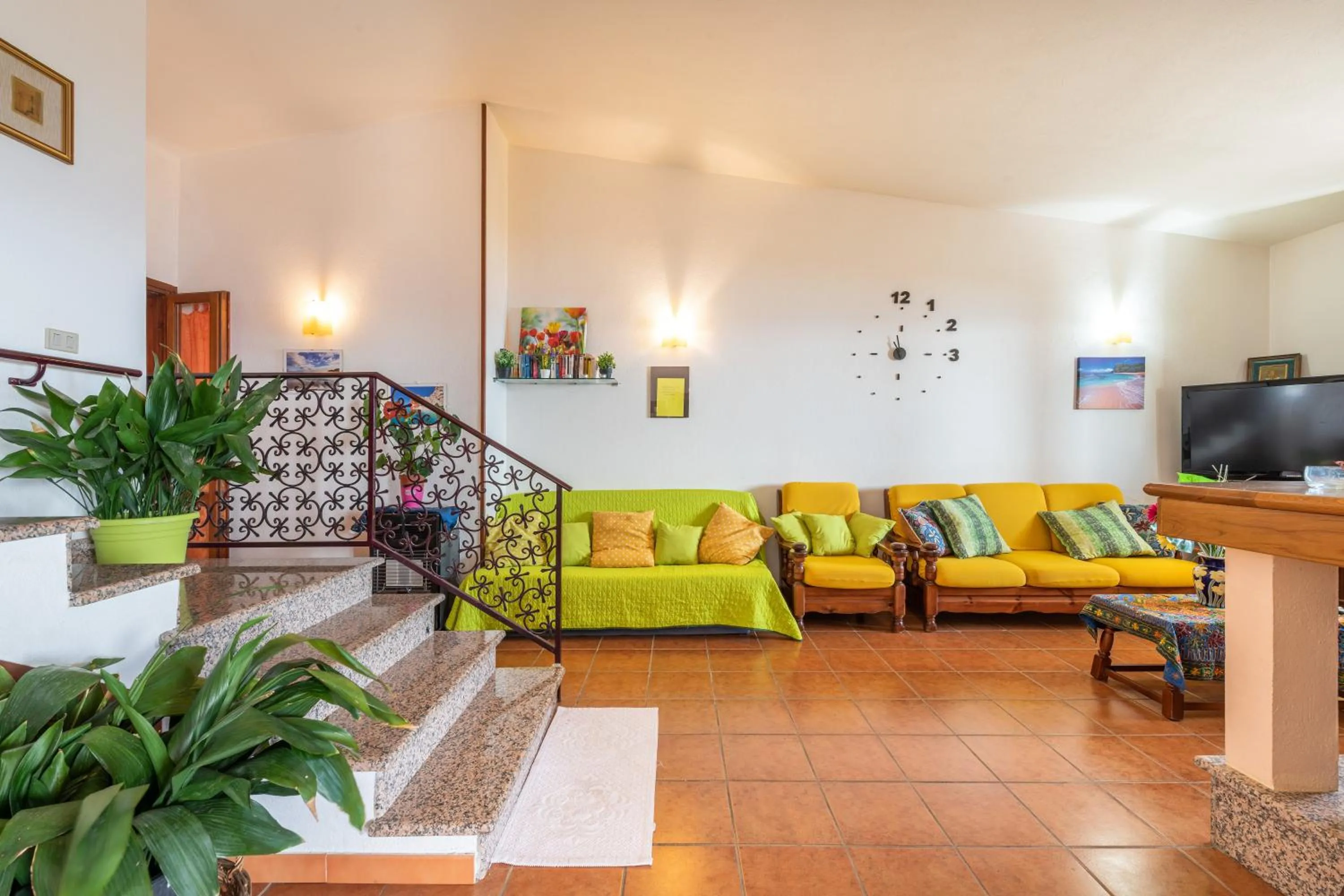 Living room in Villa Onofrio