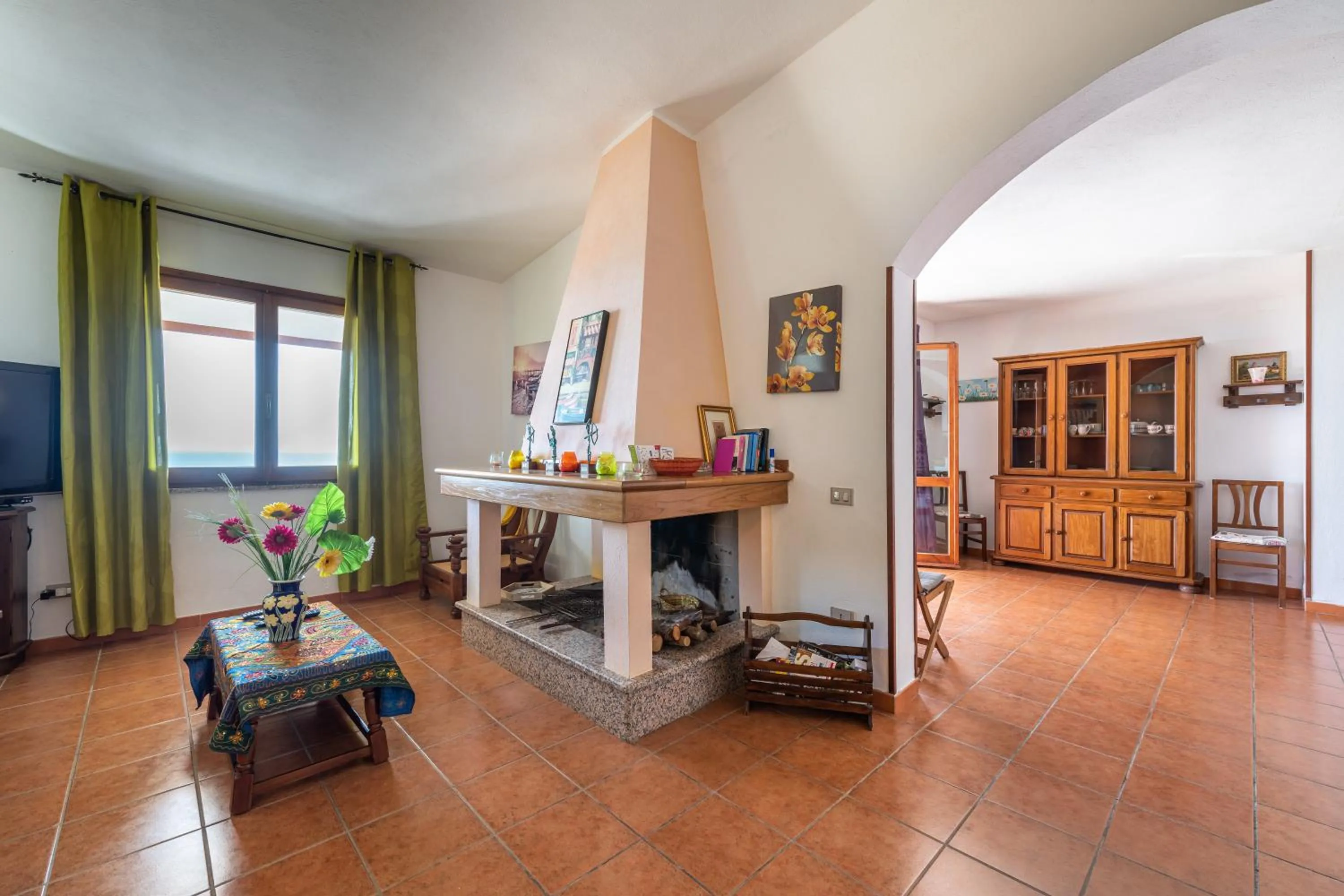 Living room in Villa Onofrio