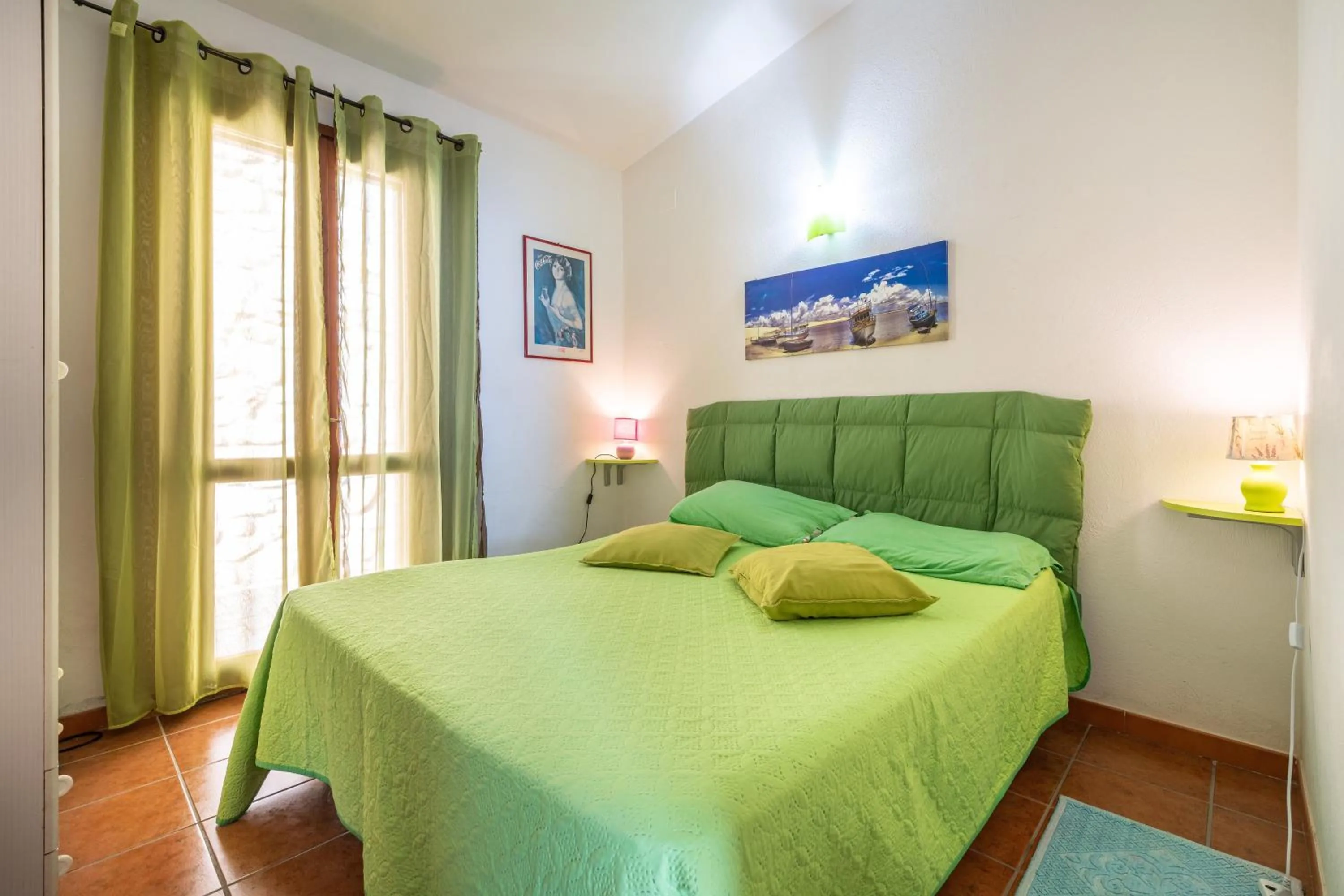 Living room, Bed in Villa Onofrio