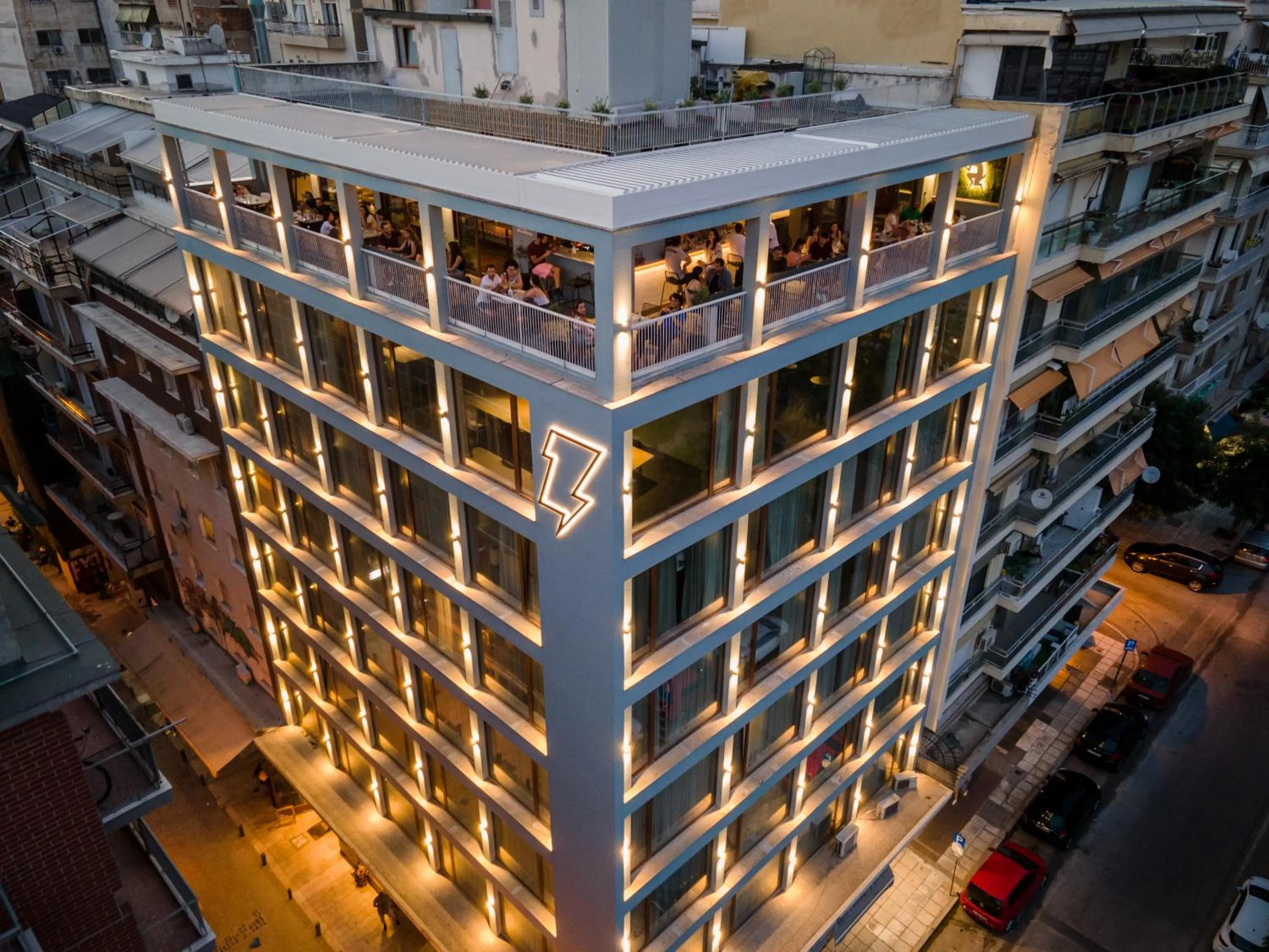 Property building in Zeus is Loose Hostel