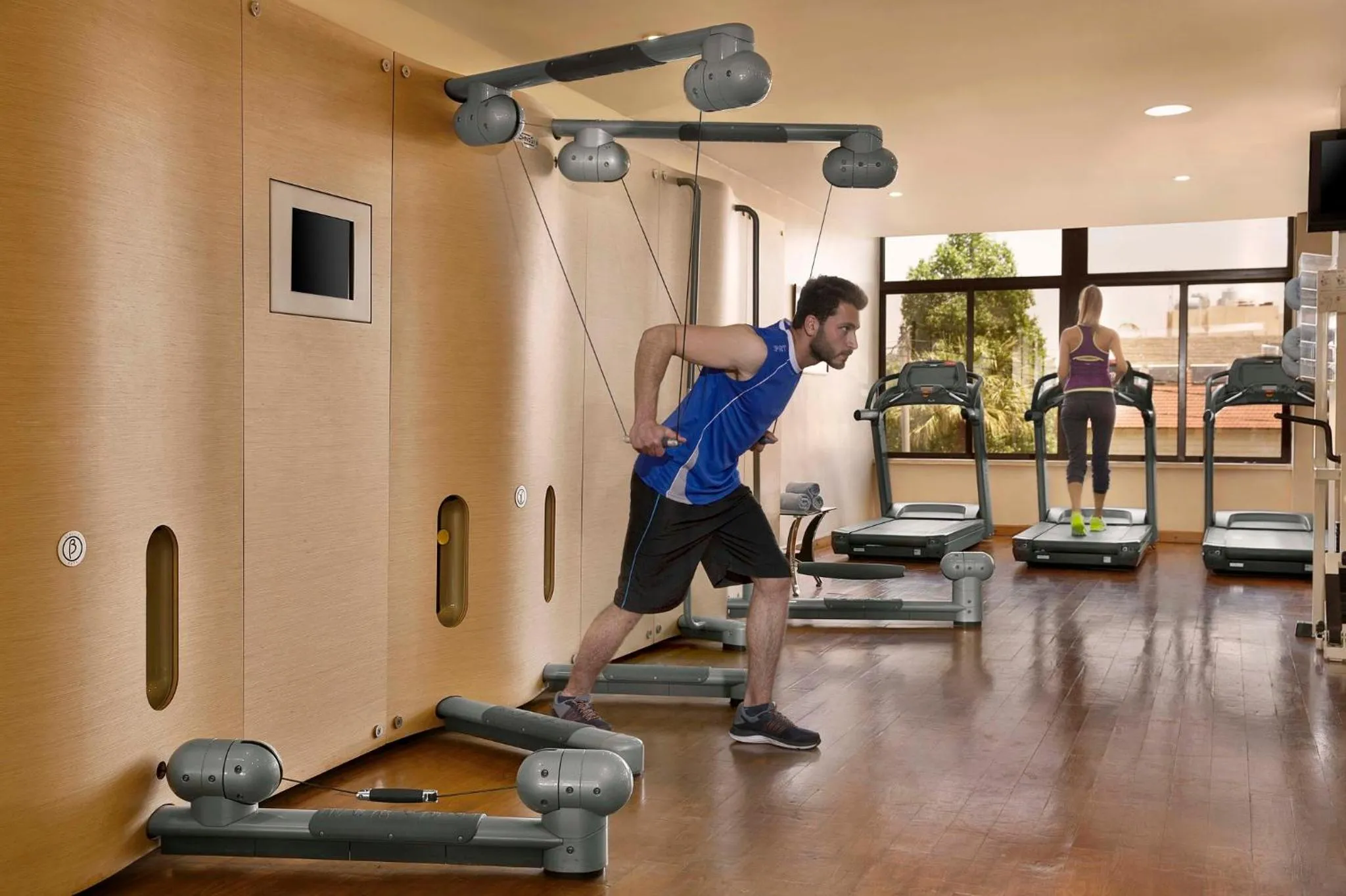 Fitness centre/facilities in Crowne Plaza Amman by IHG