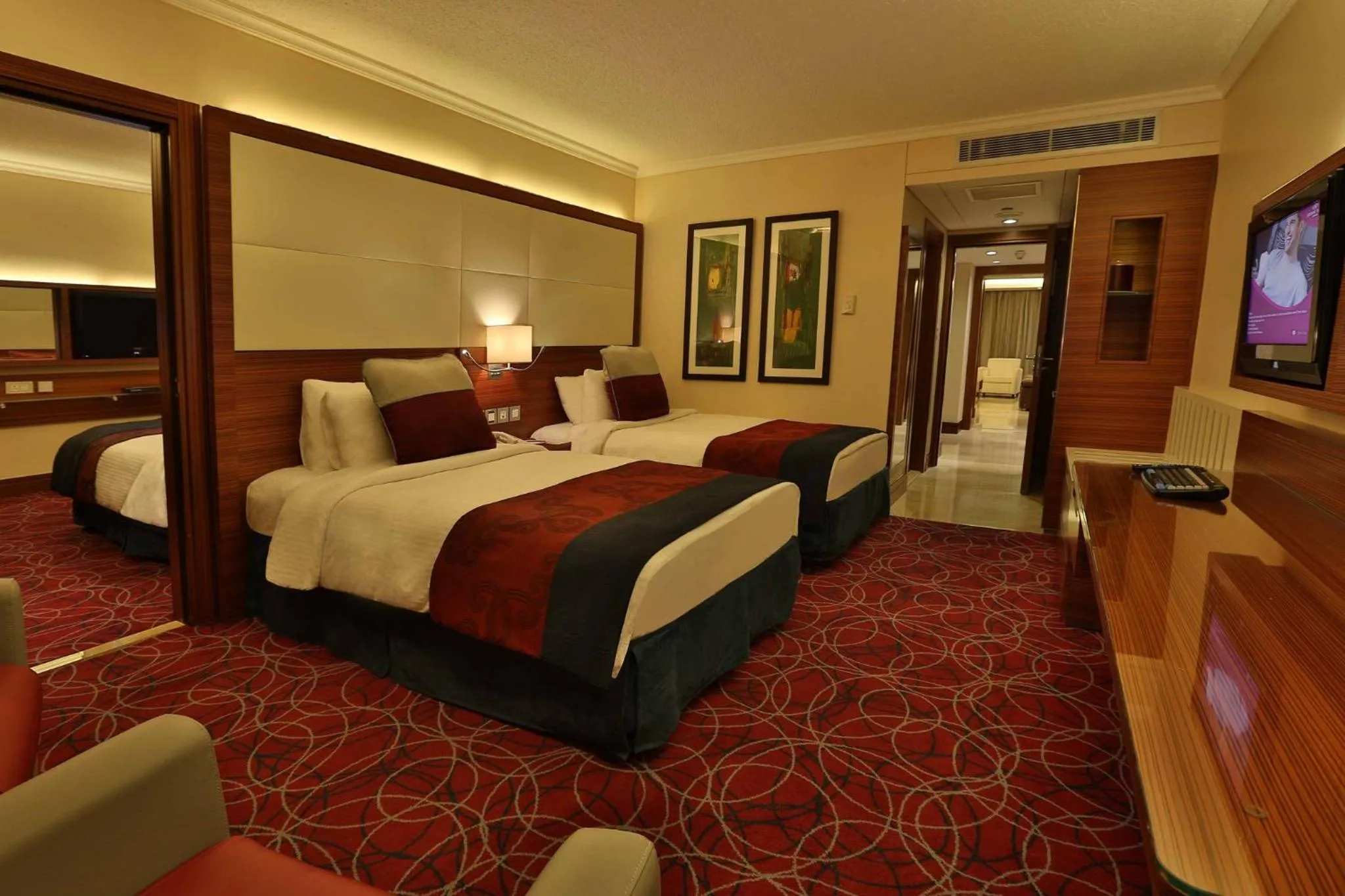 Photo of the whole room, Bed in Crowne Plaza Amman by IHG
