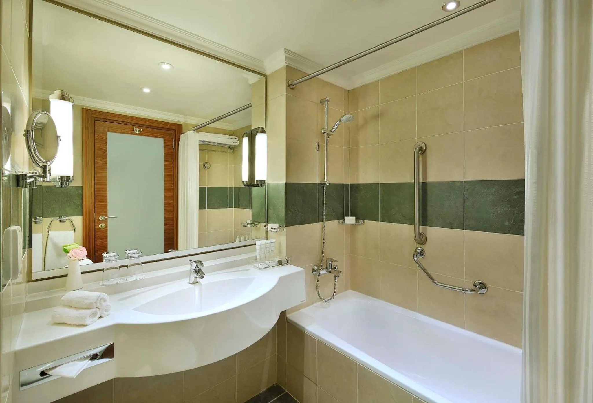 Bathroom in Crowne Plaza Amman by IHG