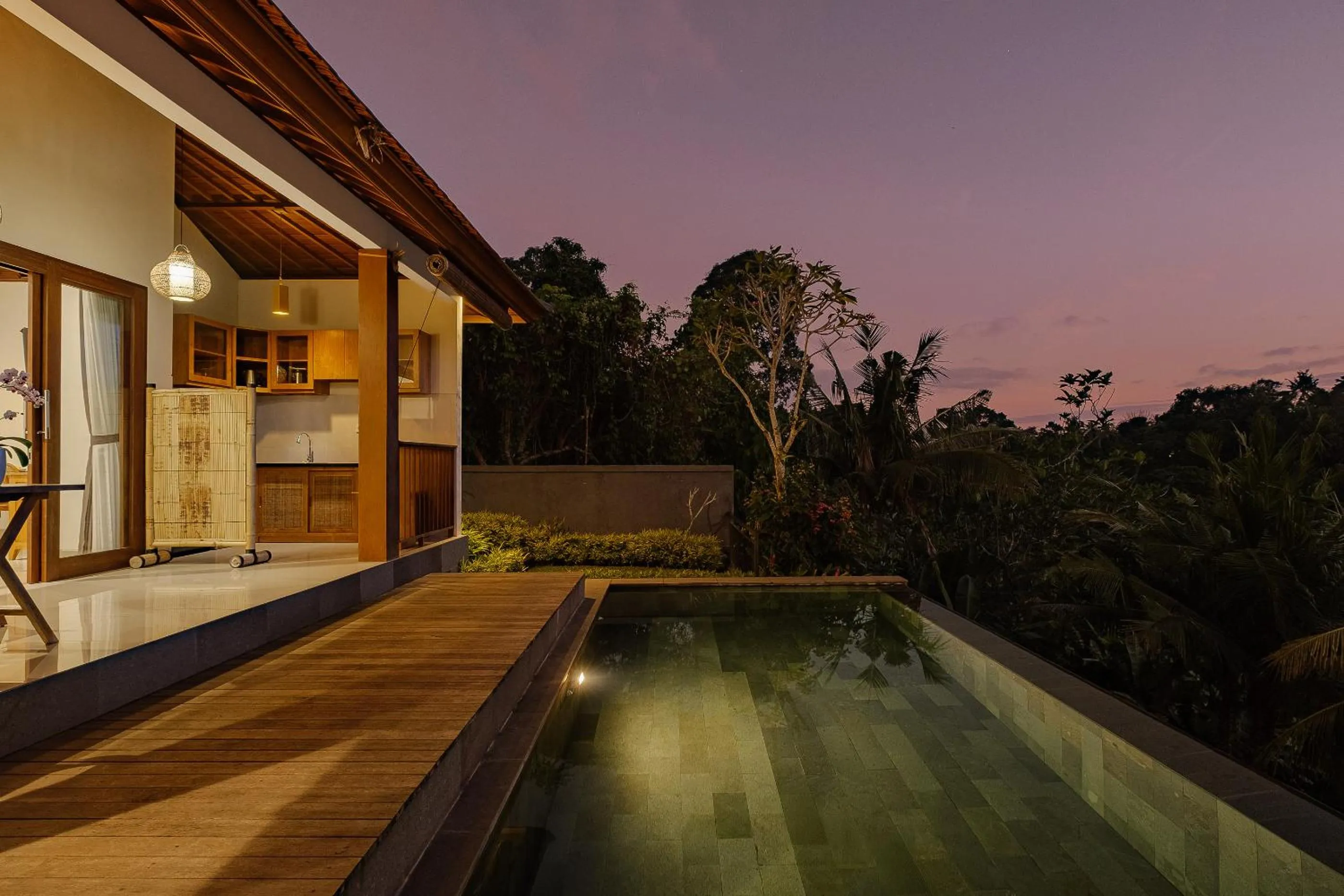 Swimming pool in Yanyan Resort Ubud