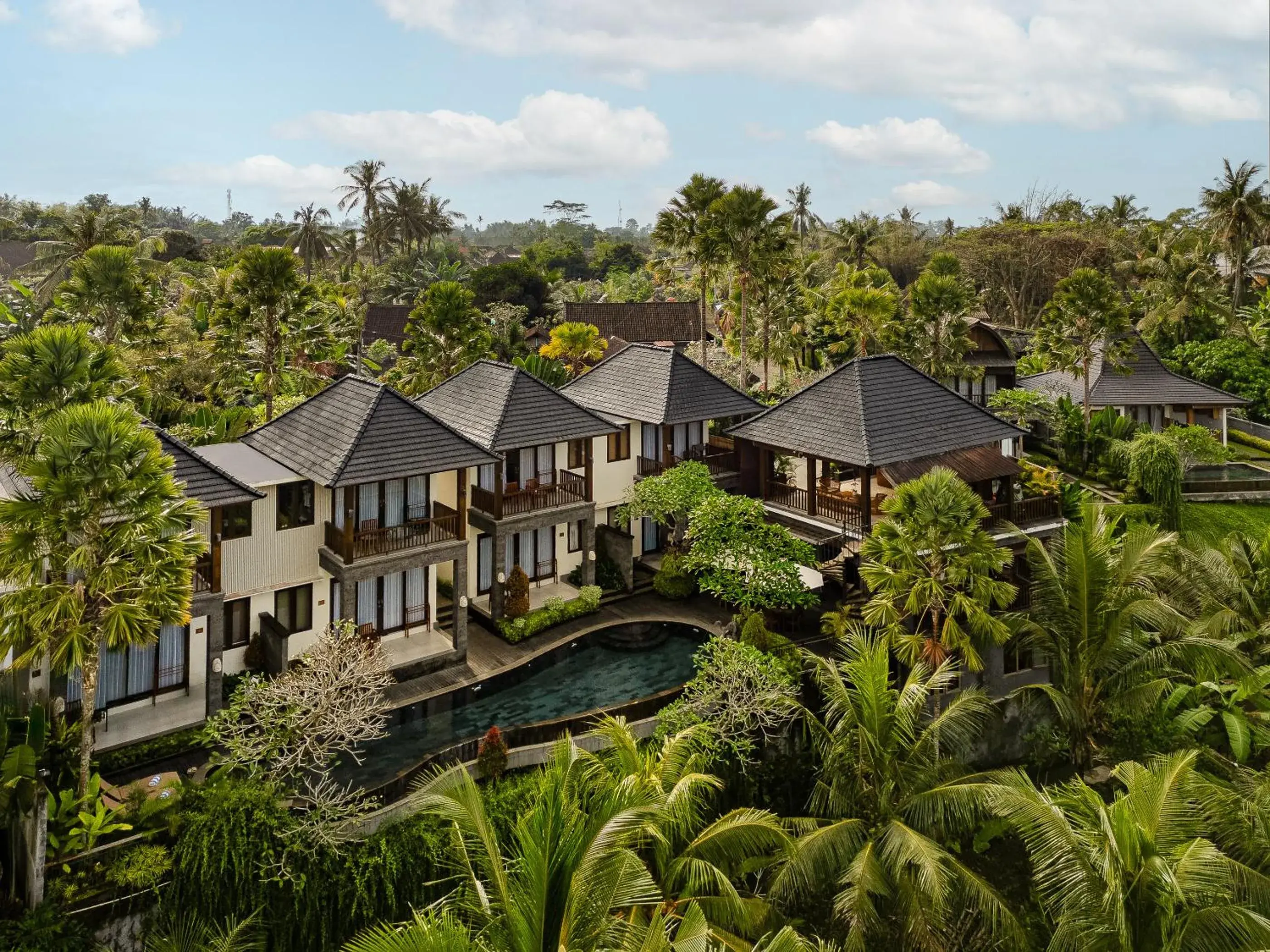 Property building in Yanyan Resort Ubud Property building in Yanyan Resort Ubud