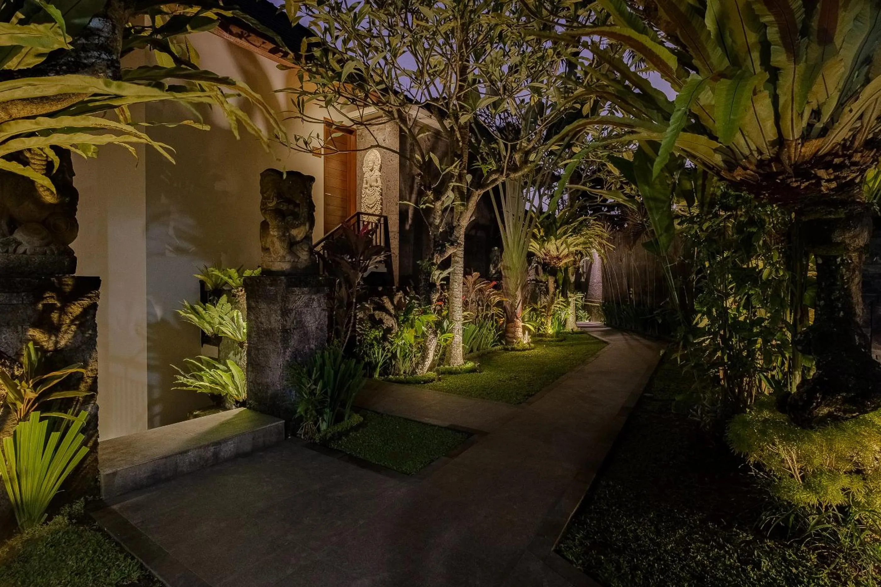 Garden in Yanyan Resort Ubud