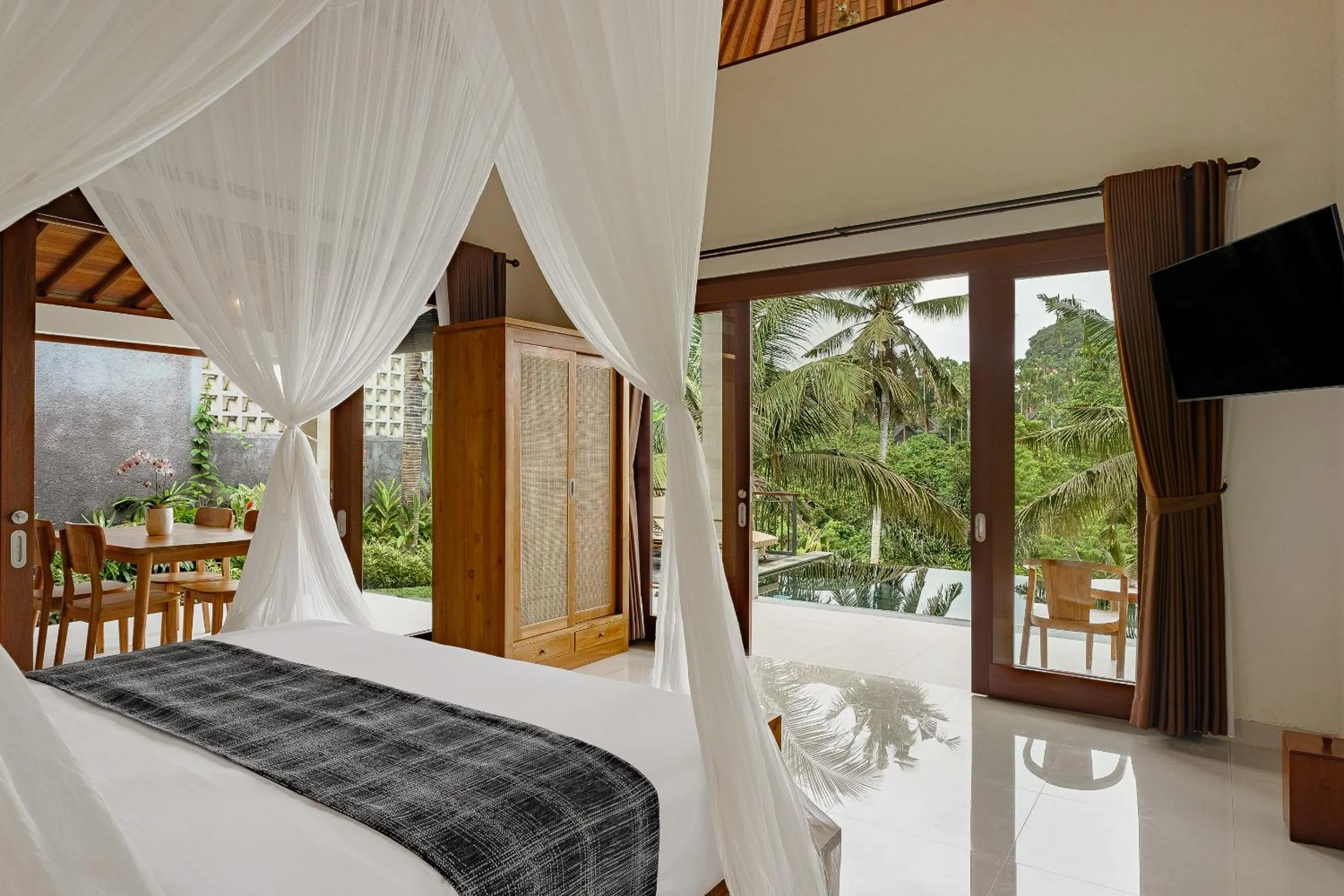 Bedroom, Bed in Yanyan Resort Ubud