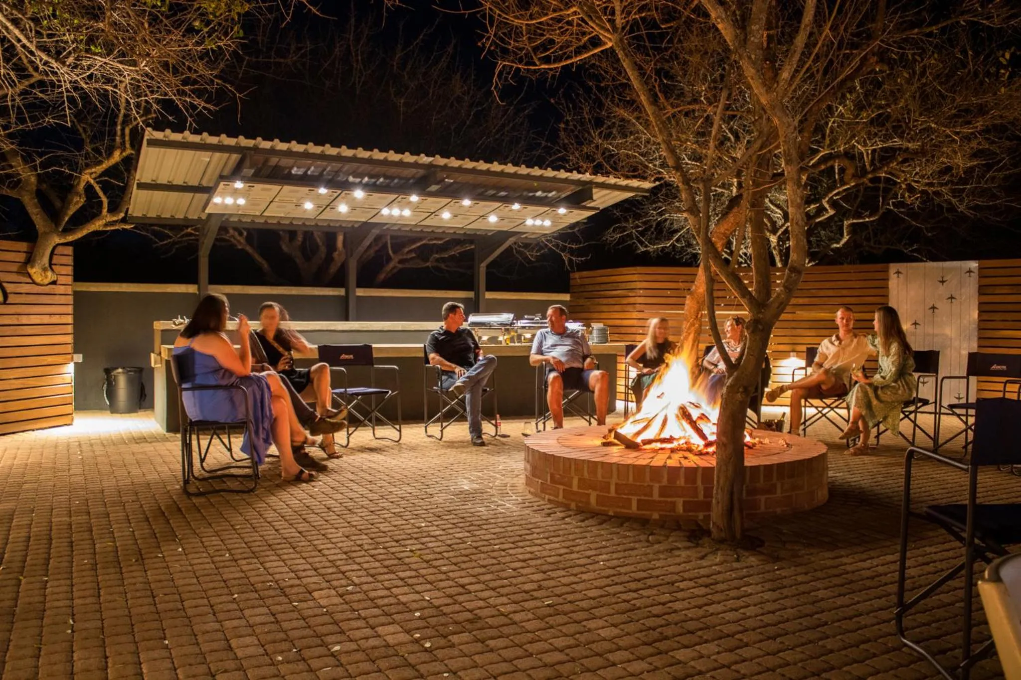 fireplace in Aerotel