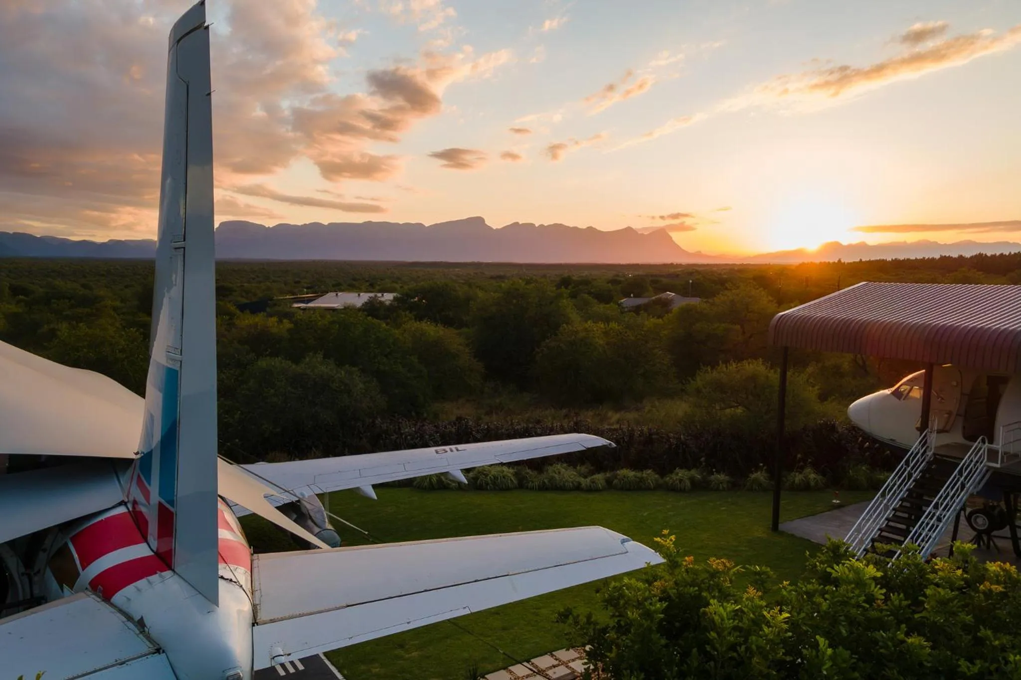 Mountain view in Aerotel