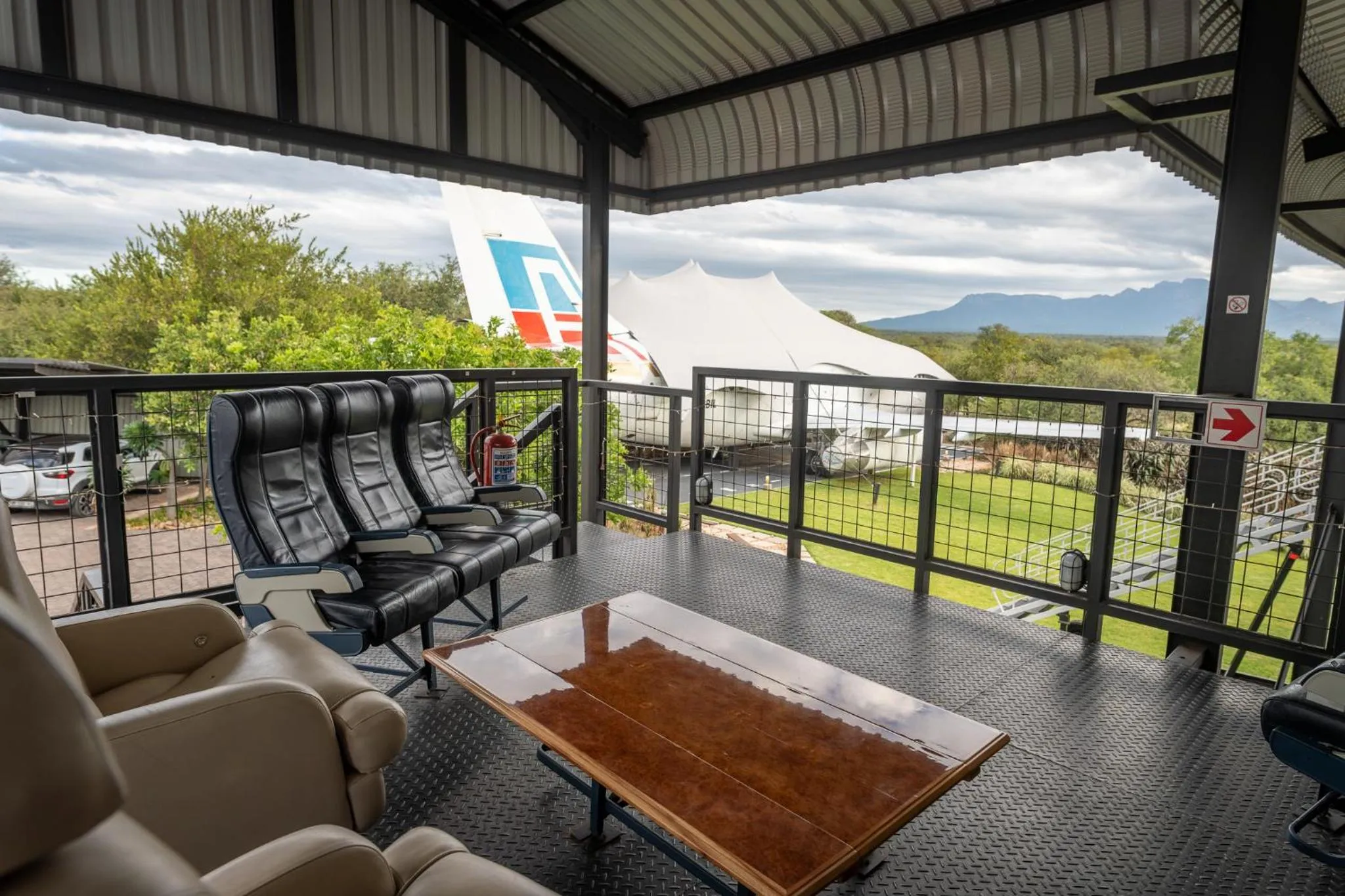 Balcony/Terrace in Aerotel