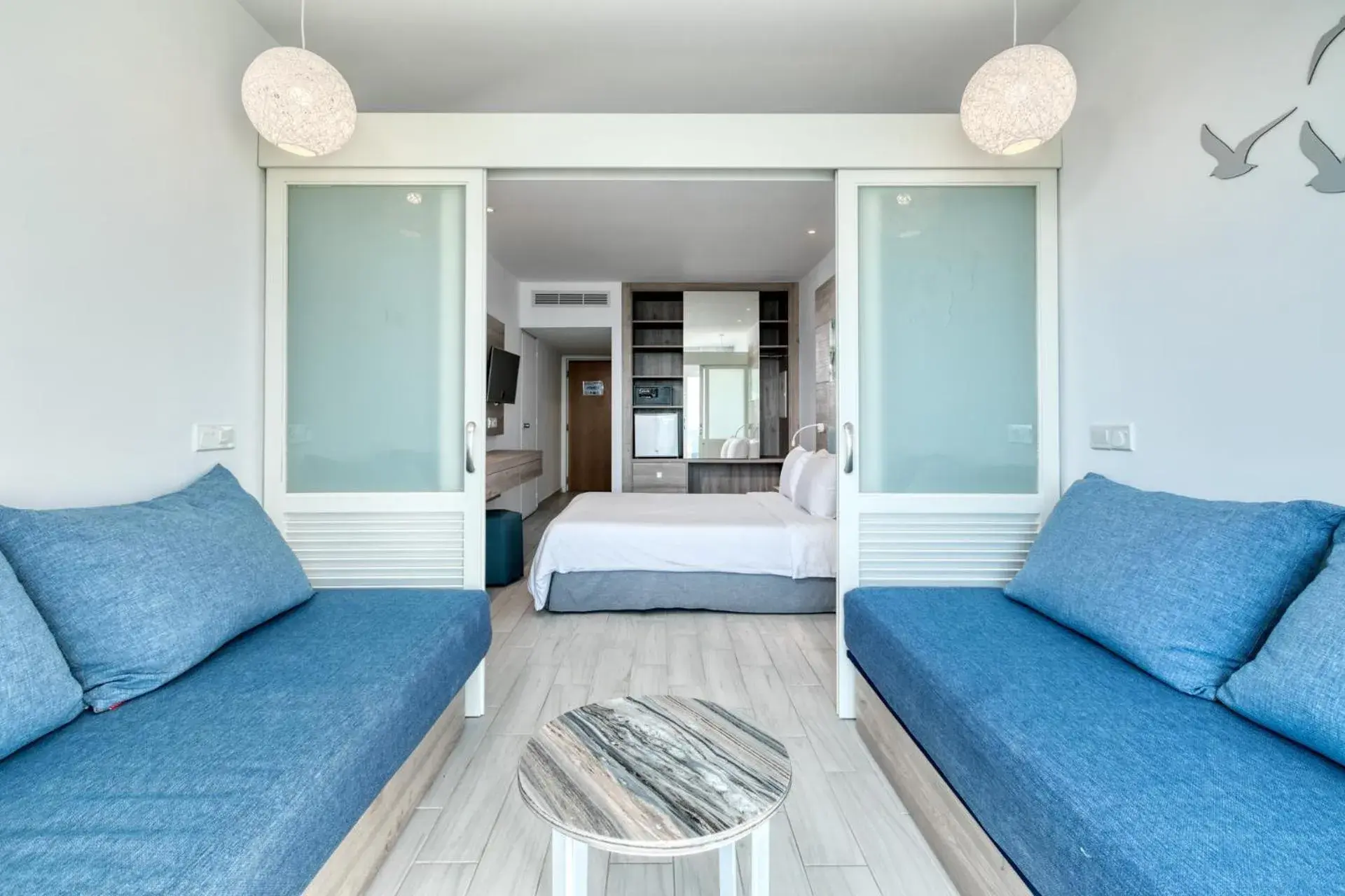 Property building, Bed in Atlantica SunGarden Beach Property building, Bed in Atlantica SunGarden Beach