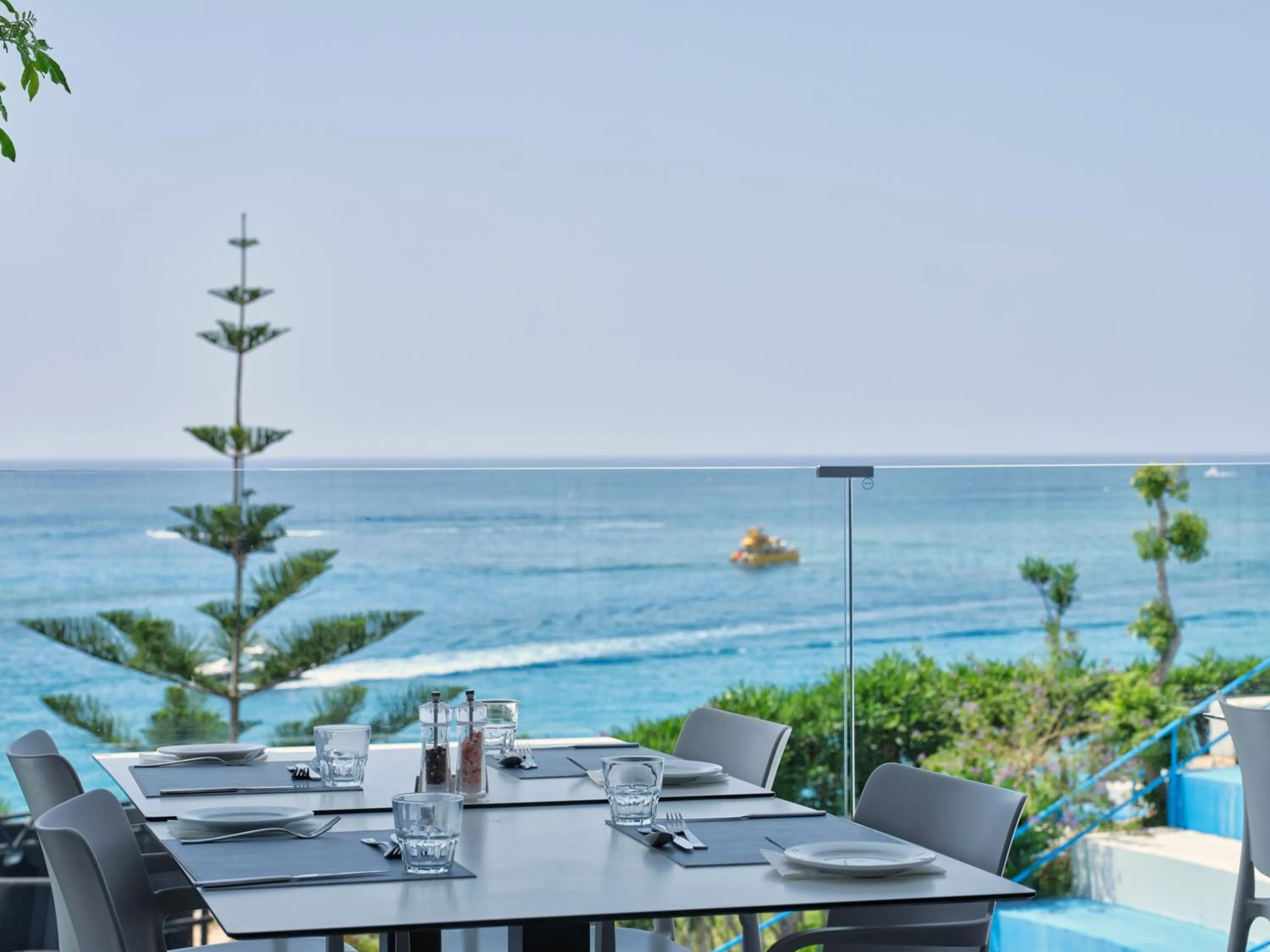 Dining area in Atlantica SunGarden Beach