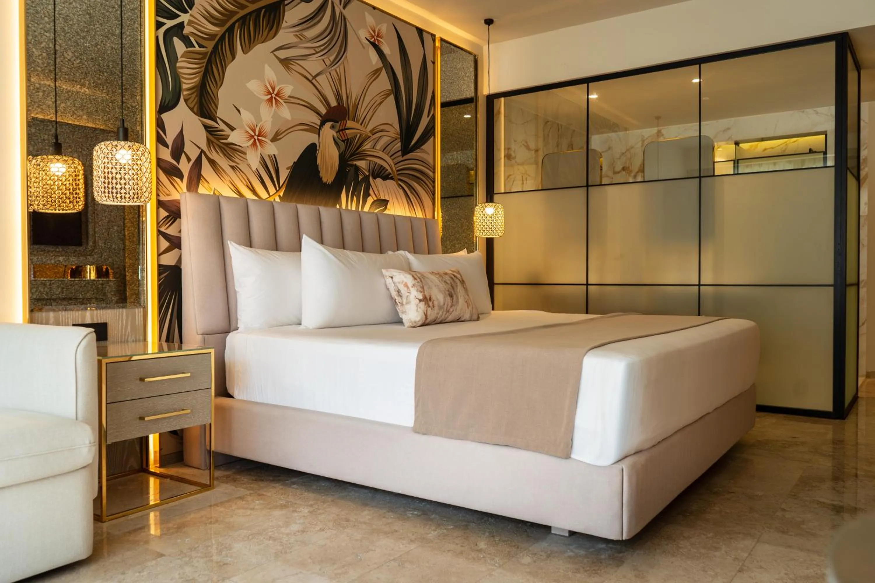 Photo of the whole room, Bed in Grand Sunset Princess - All Inclusive