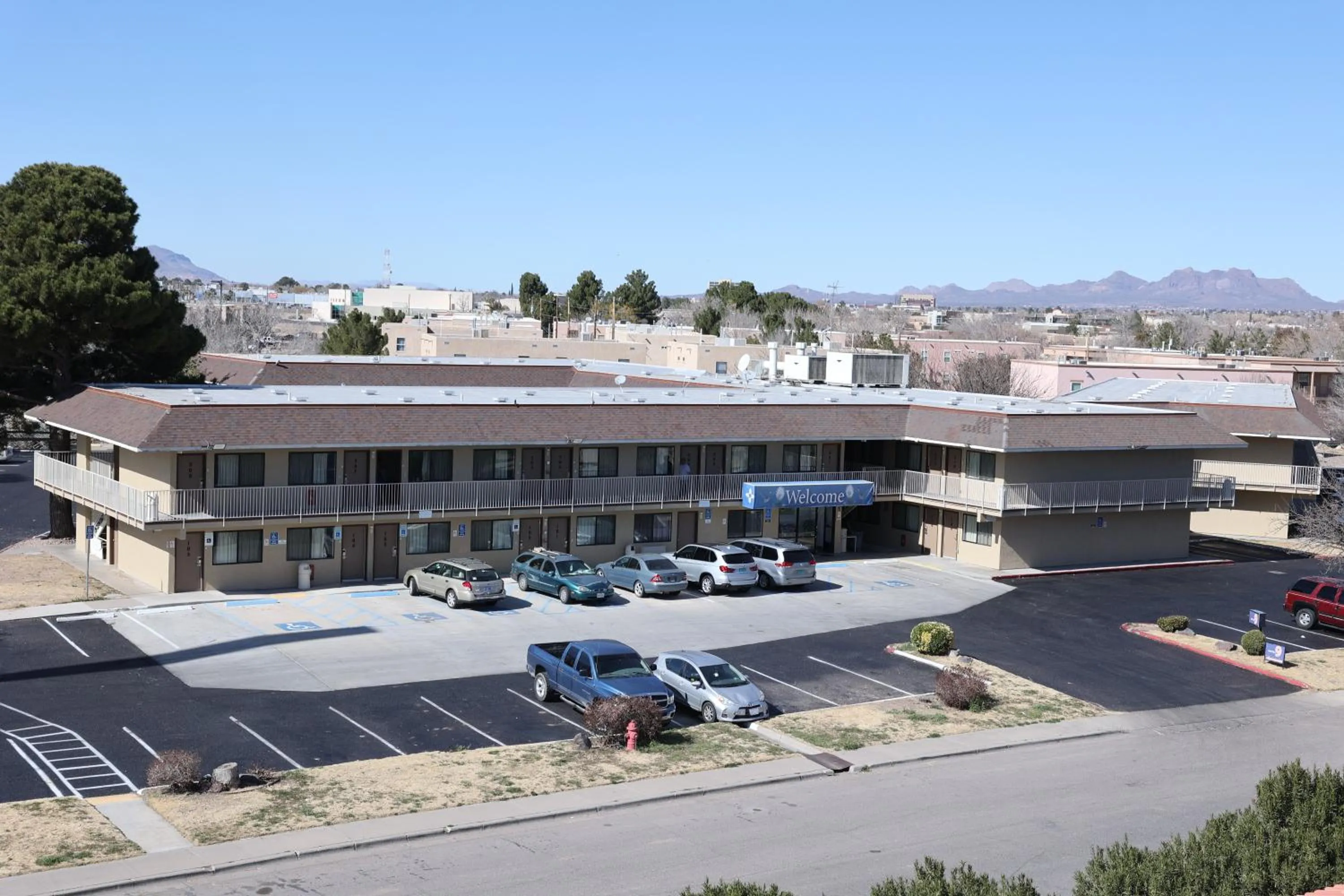 Property building in Motel 9 Las Cruces