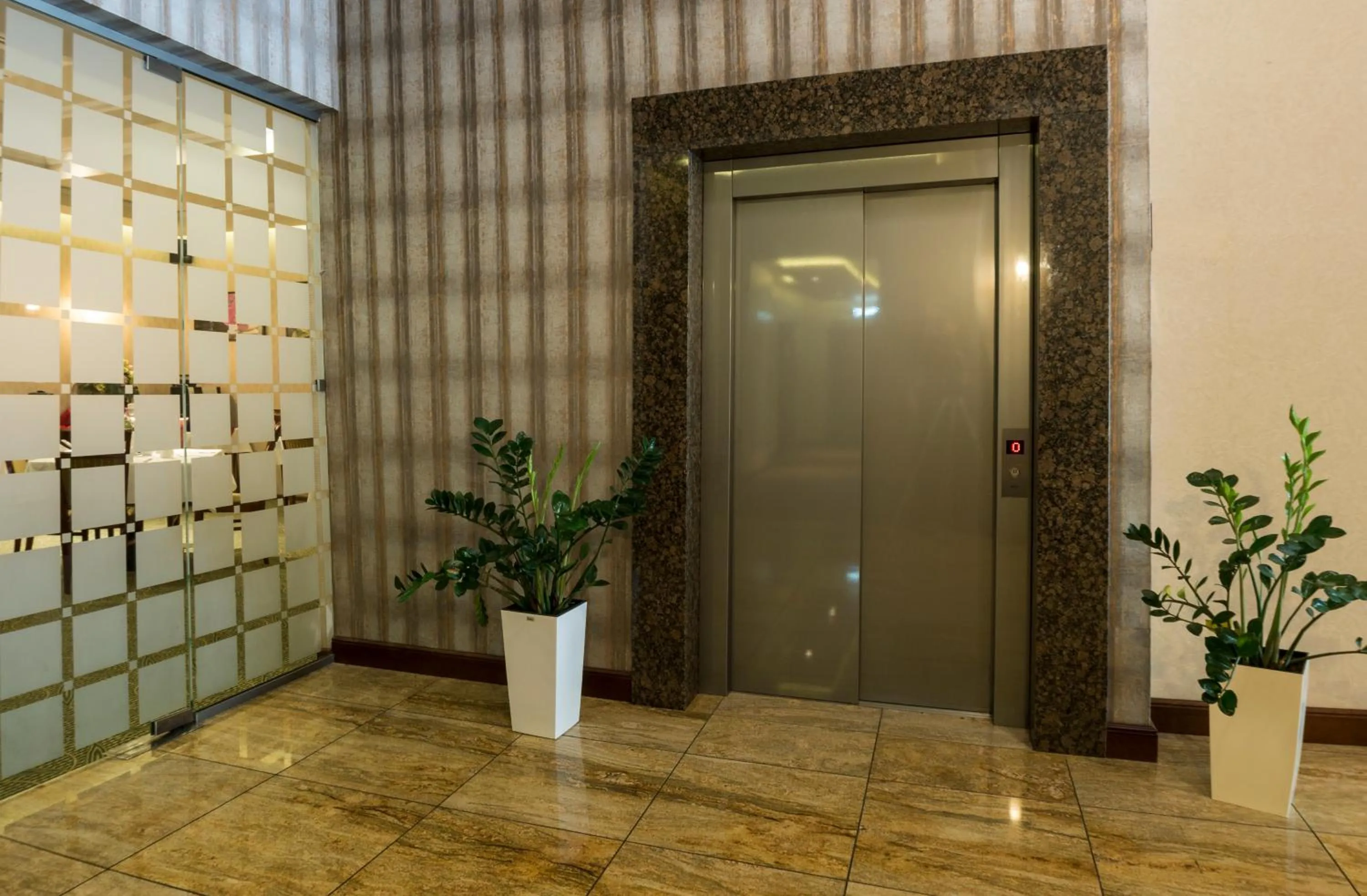 Lobby or reception in Złote Arkady