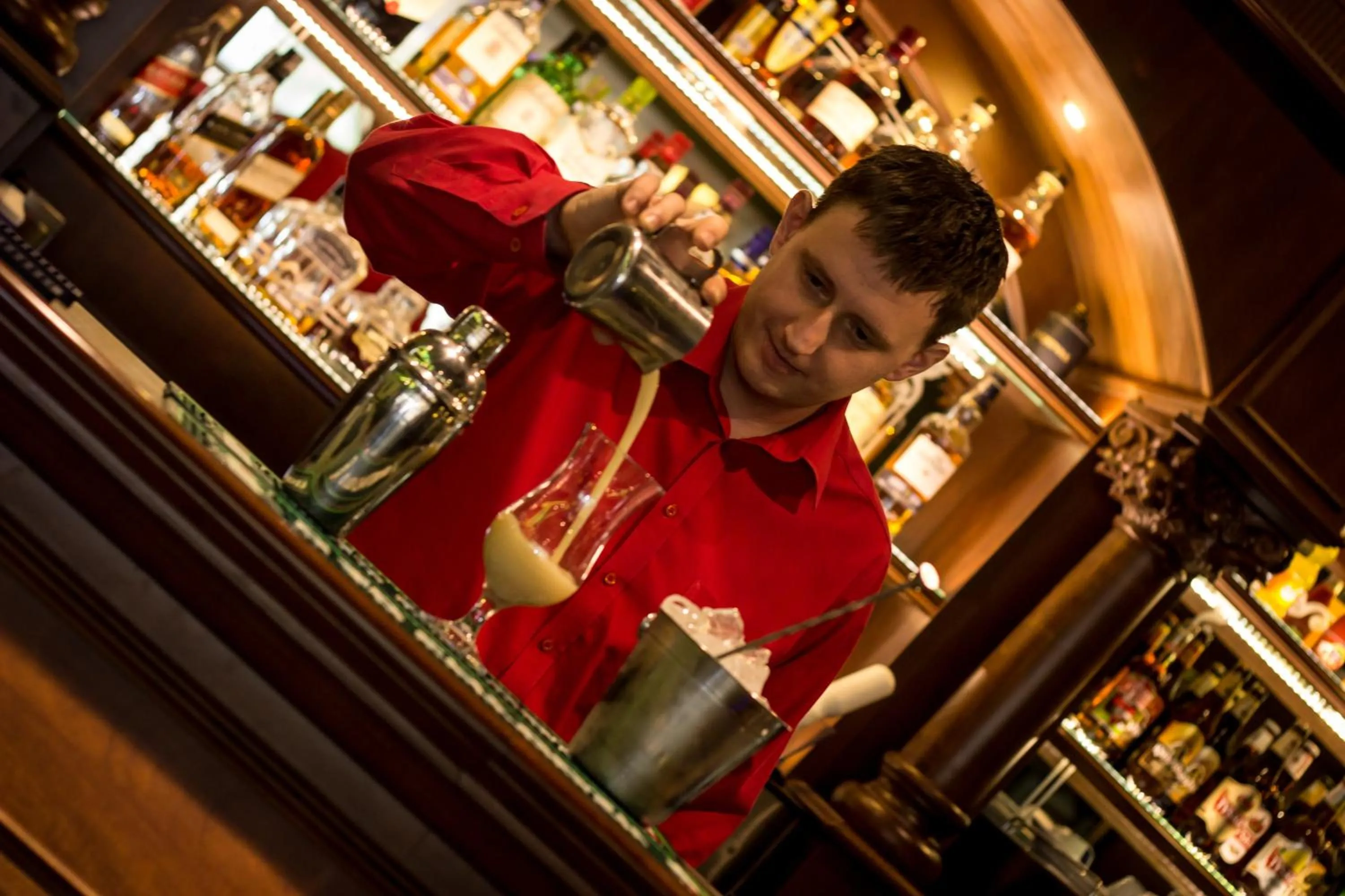 Lounge or bar in Złote Arkady