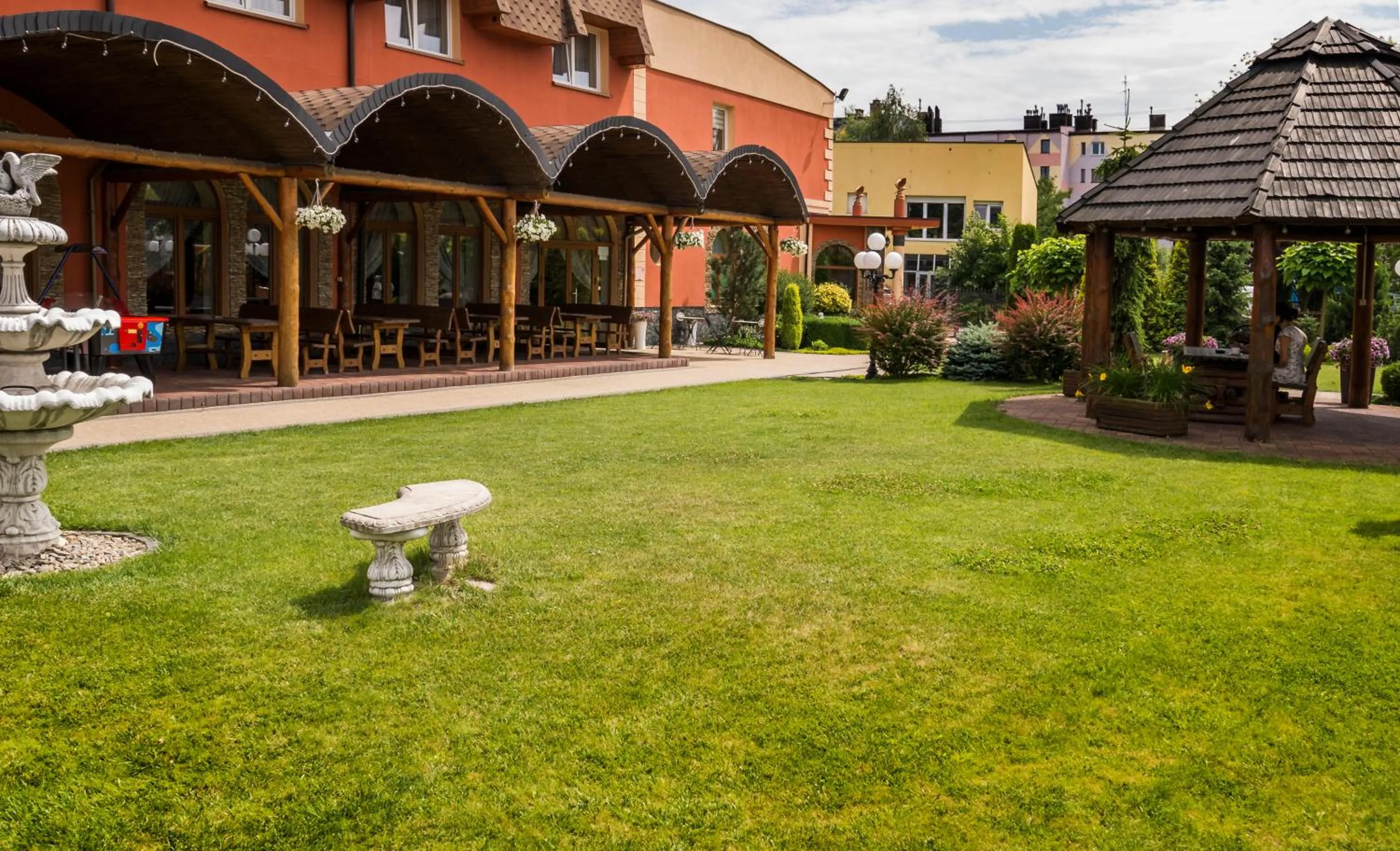 Garden in Złote Arkady
