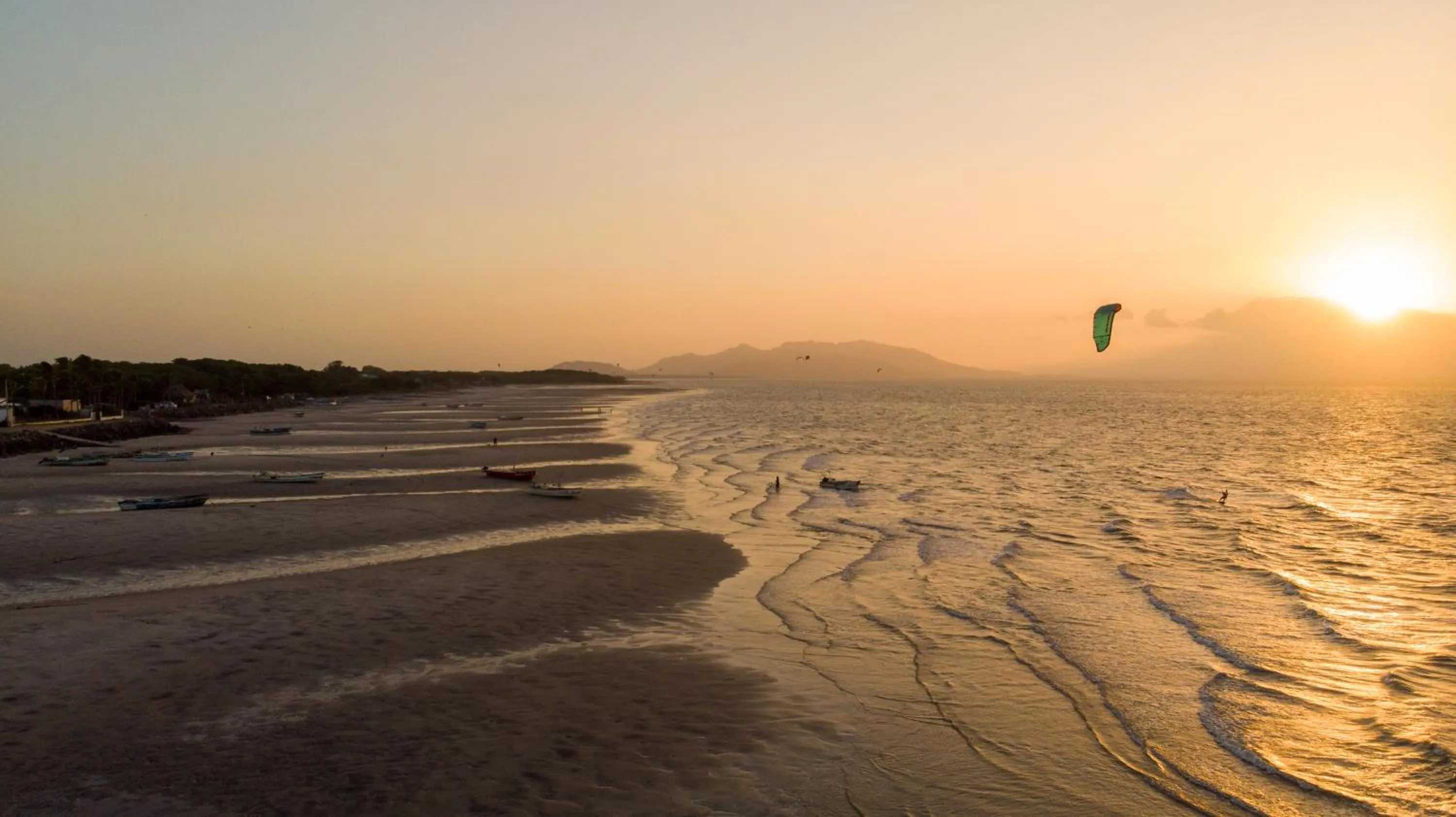 Sunset in Nomada Republic Hotel Punta Chame