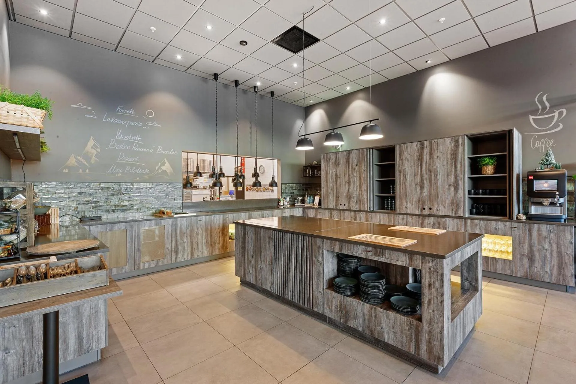 Restaurant/places to eat in Scandic Sortland