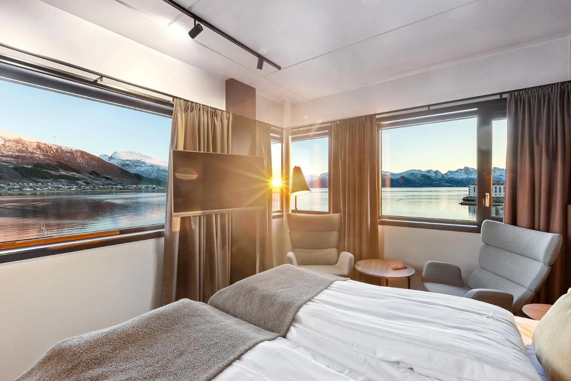 Bed in Scandic Sortland
