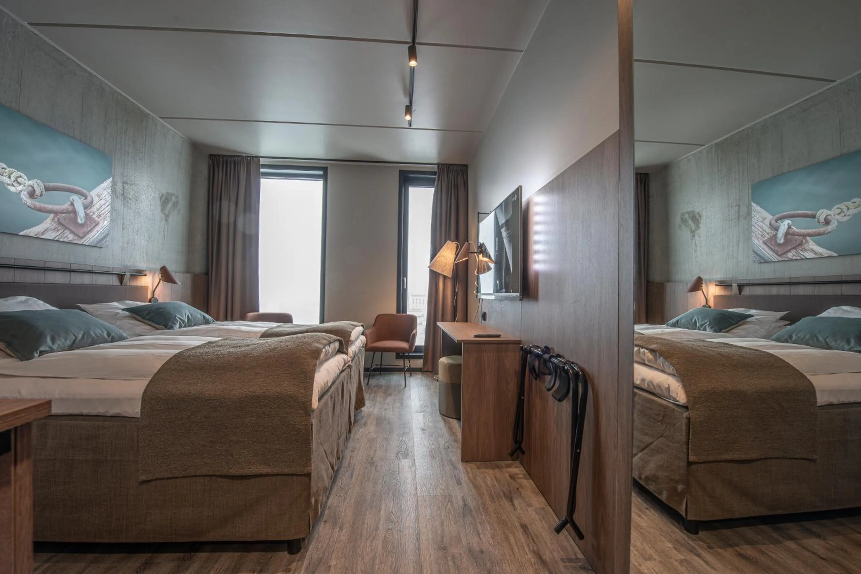 Bed in Scandic Sortland