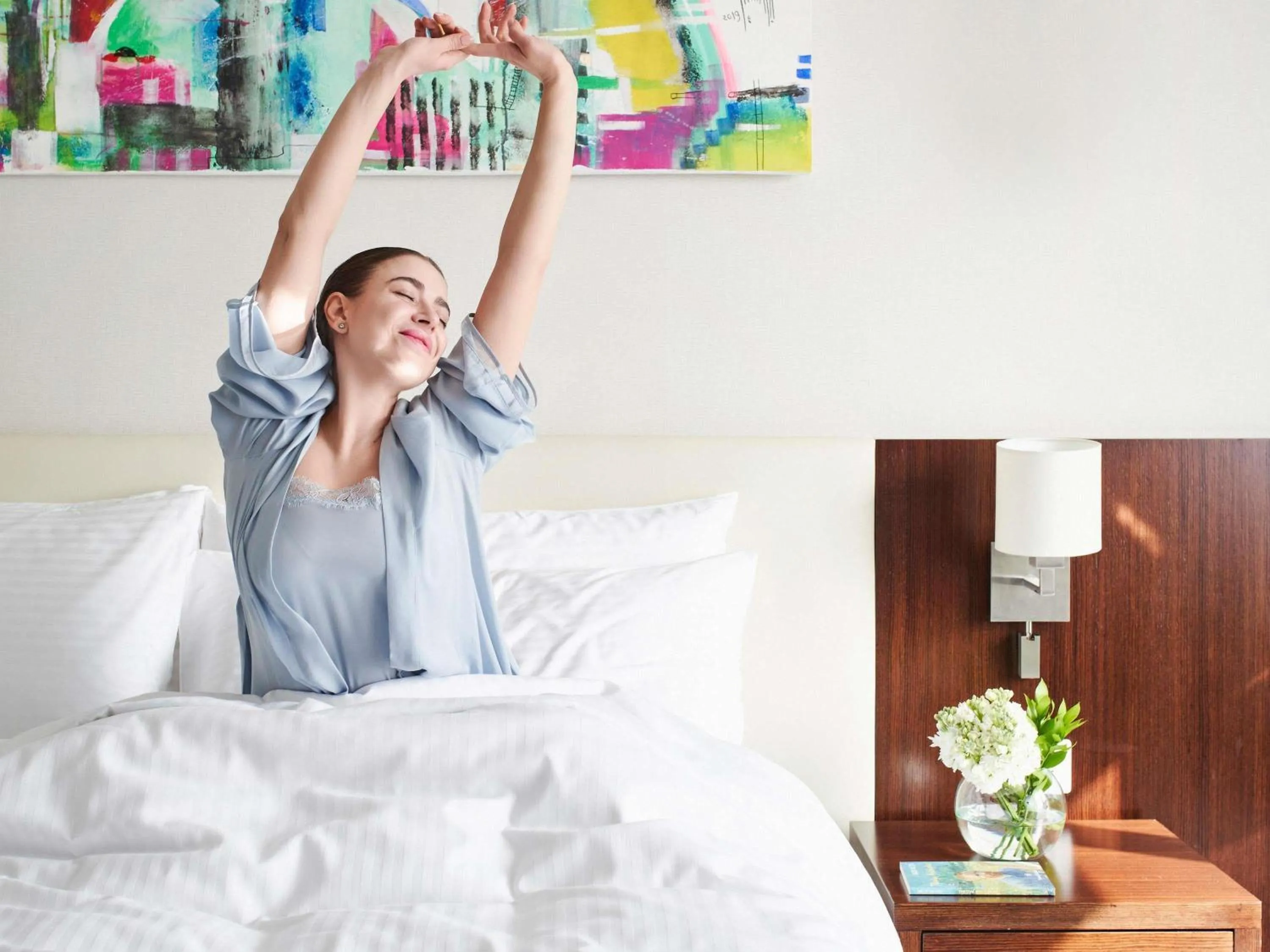 Breakfast, Bed in Mövenpick Hotel Amman