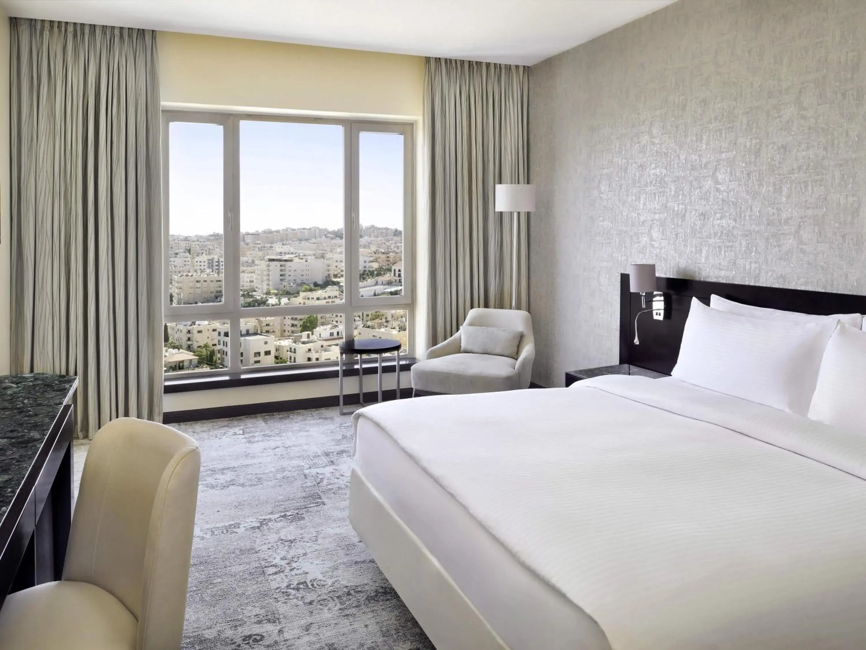 Bedroom, Bed in Mövenpick Hotel Amman Bedroom, Bed in Mövenpick Hotel Amman