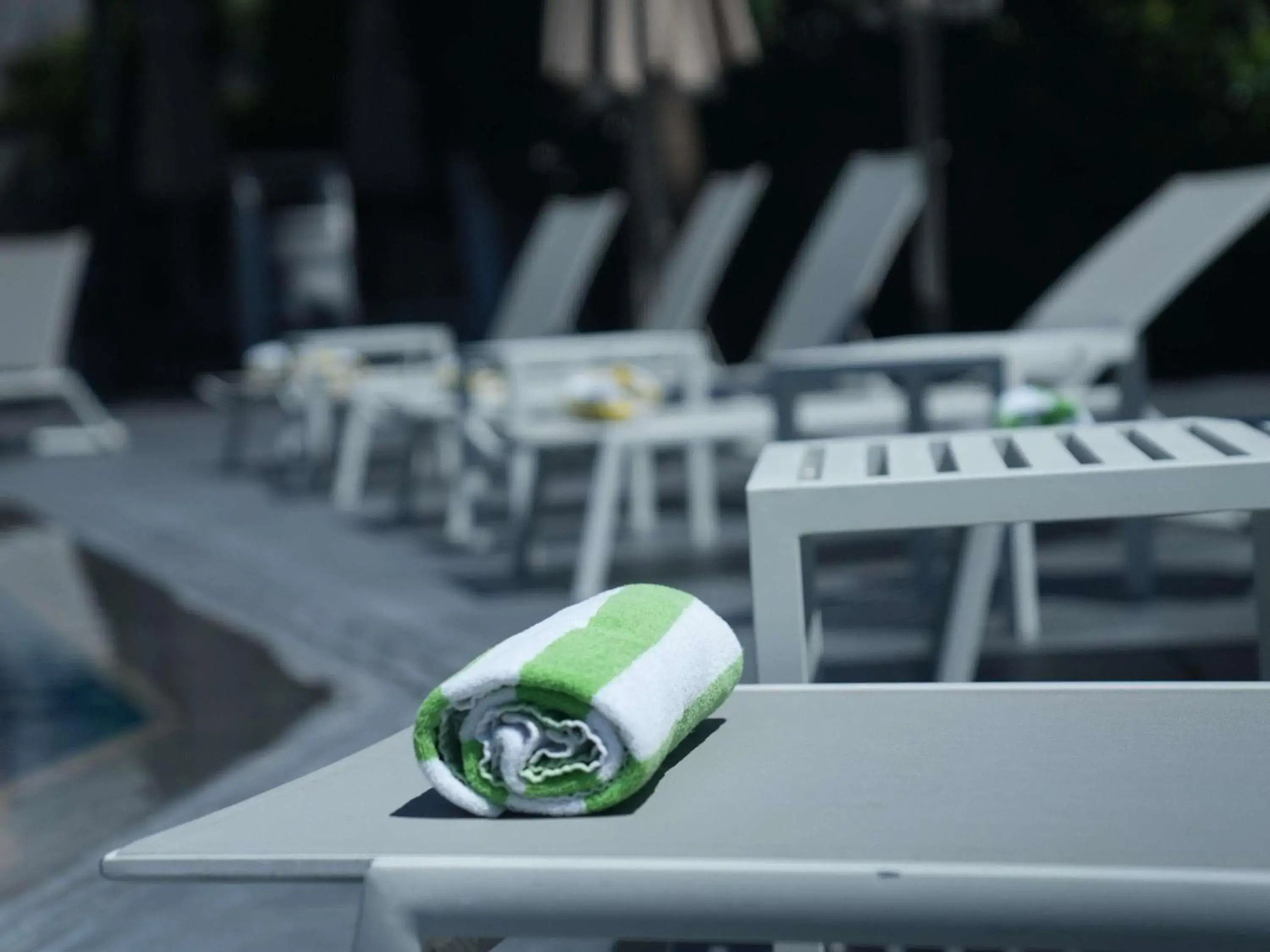 Pool view in Mövenpick Hotel Amman Pool view in Mövenpick Hotel Amman