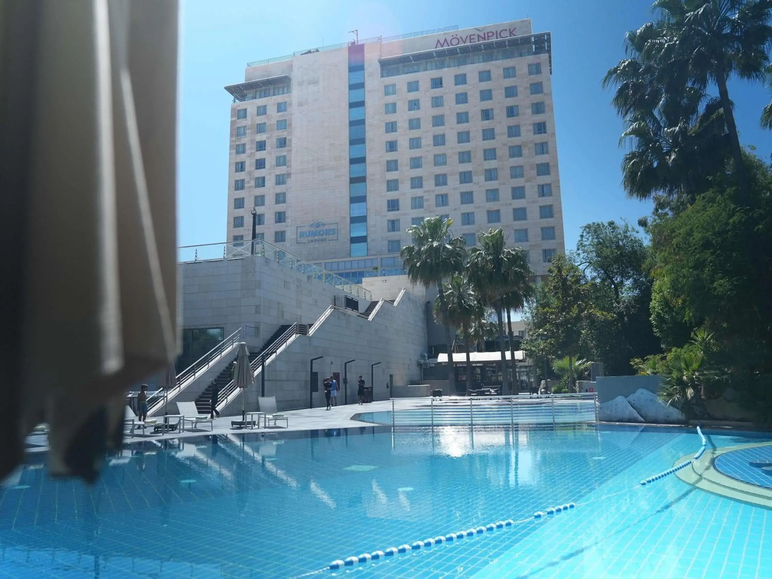 Property building in Mövenpick Hotel Amman Property building in Mövenpick Hotel Amman