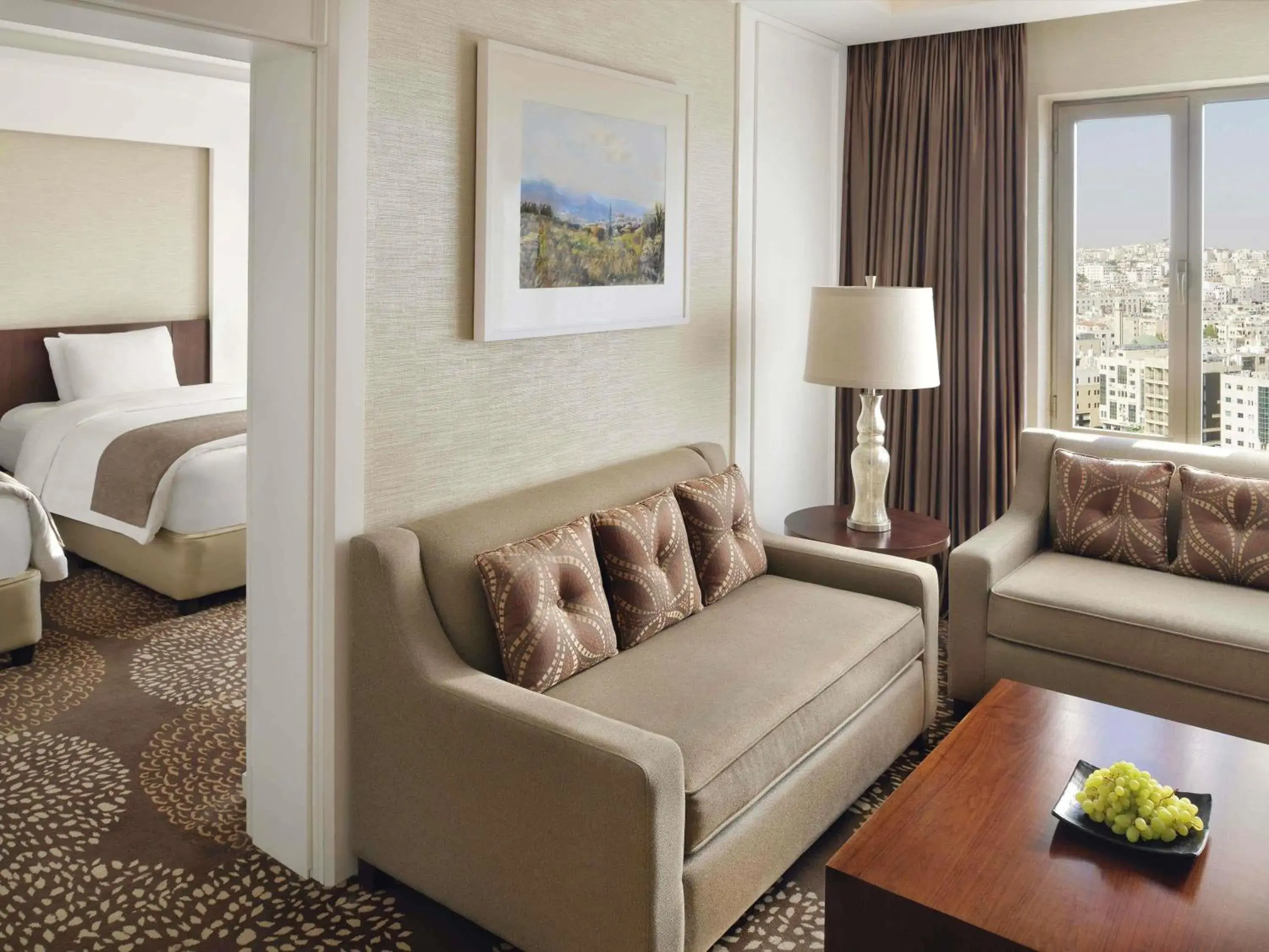 Bedroom, Bed in Mövenpick Hotel Amman Bedroom, Bed in Mövenpick Hotel Amman