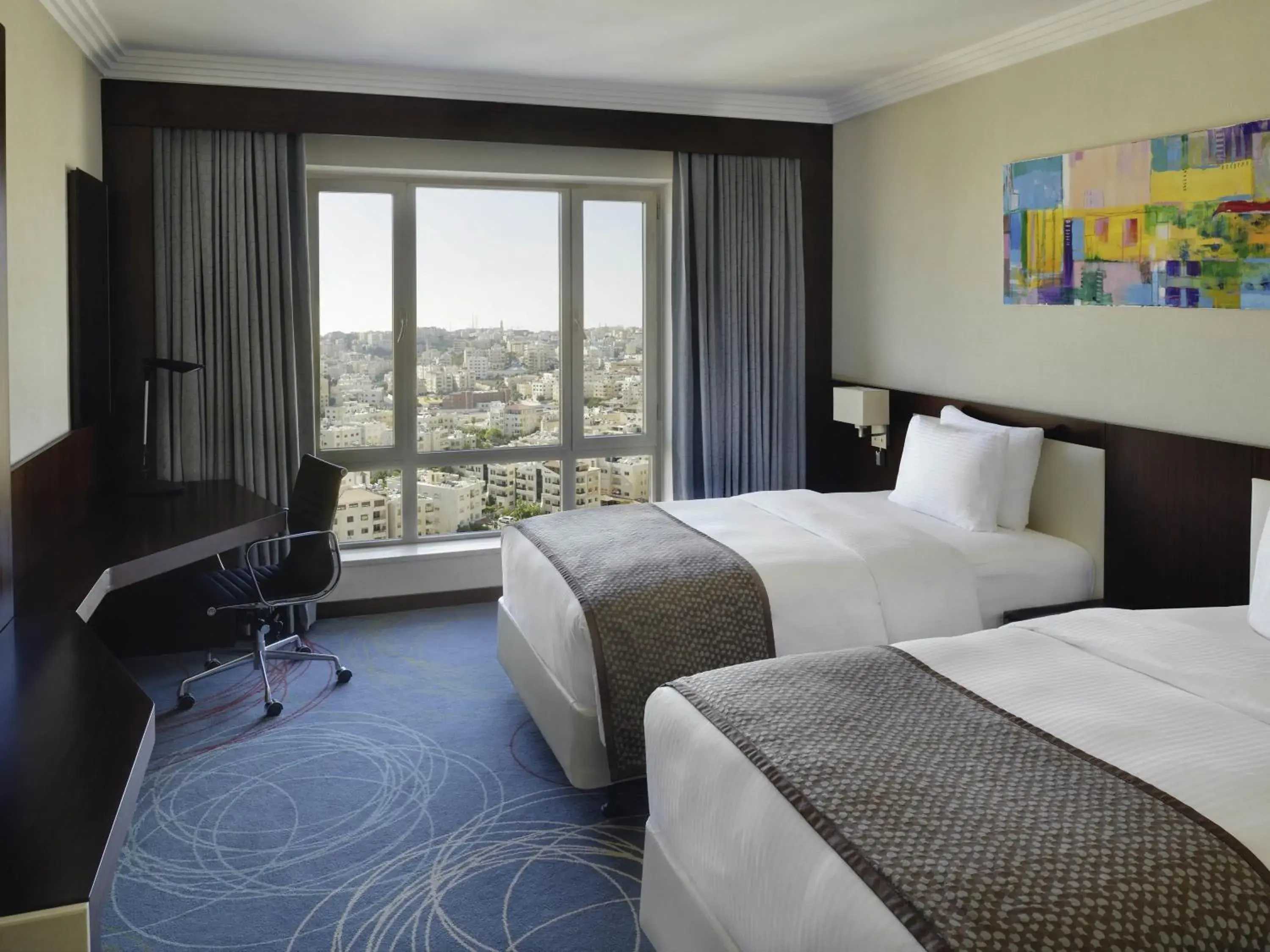 Bedroom, Bed in Mövenpick Hotel Amman Bedroom, Bed in Mövenpick Hotel Amman