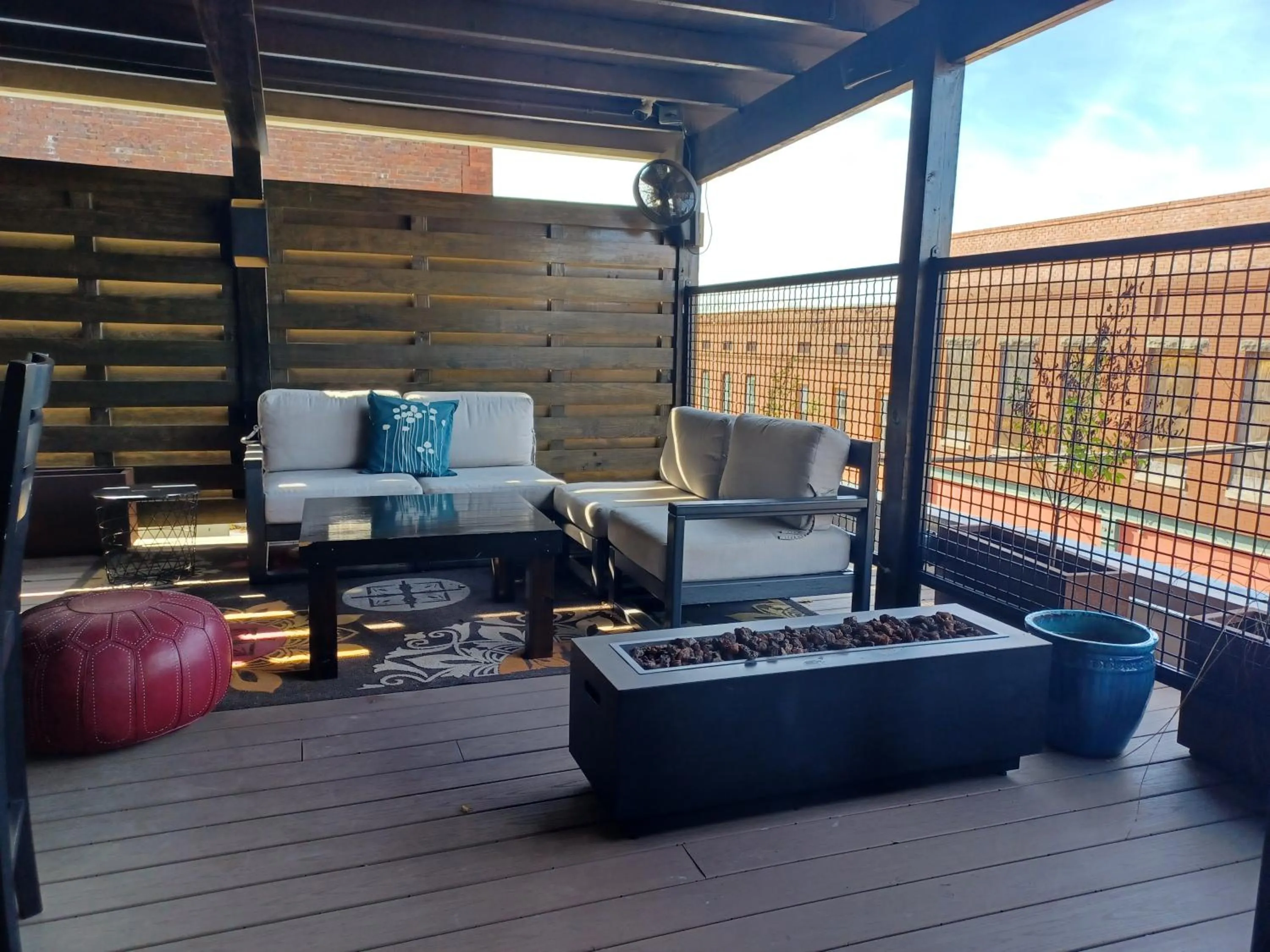 Balcony/Terrace in Natchez Manor Bed & Breakfast