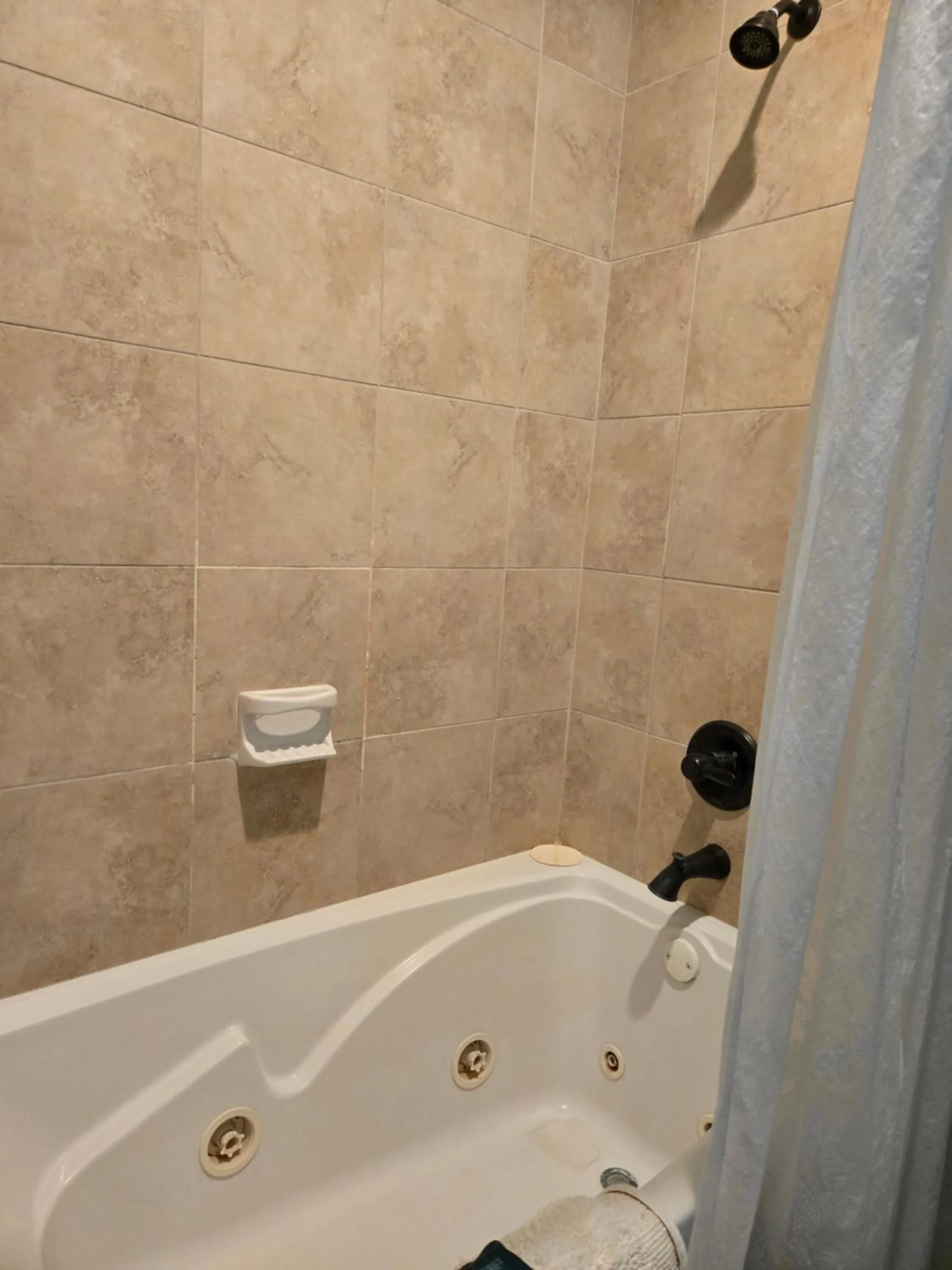Shower in Natchez Manor Bed & Breakfast