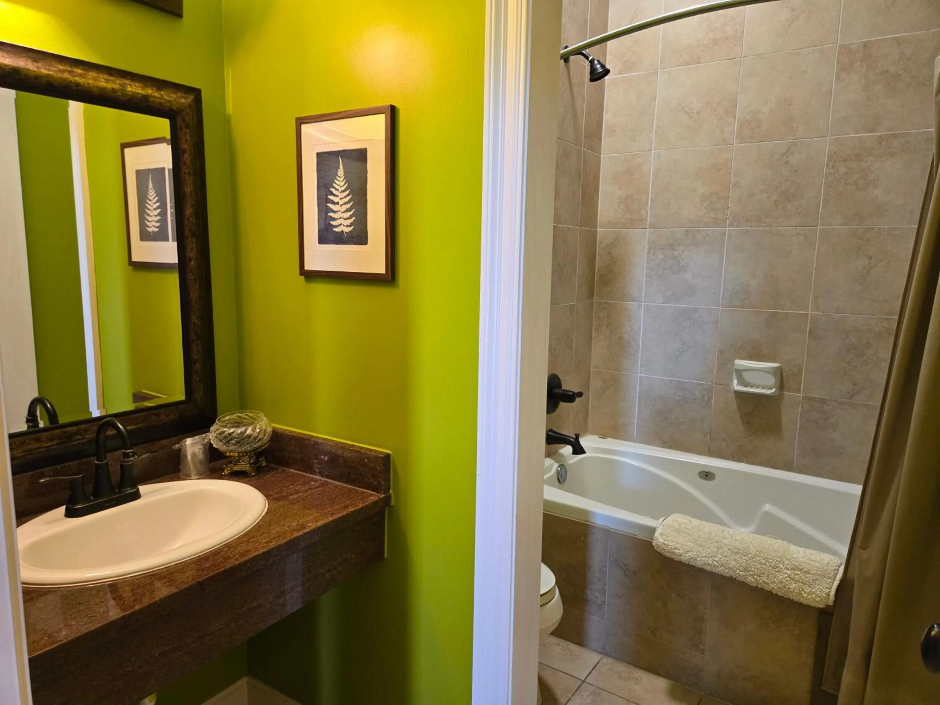 Bathroom in Natchez Manor Bed & Breakfast