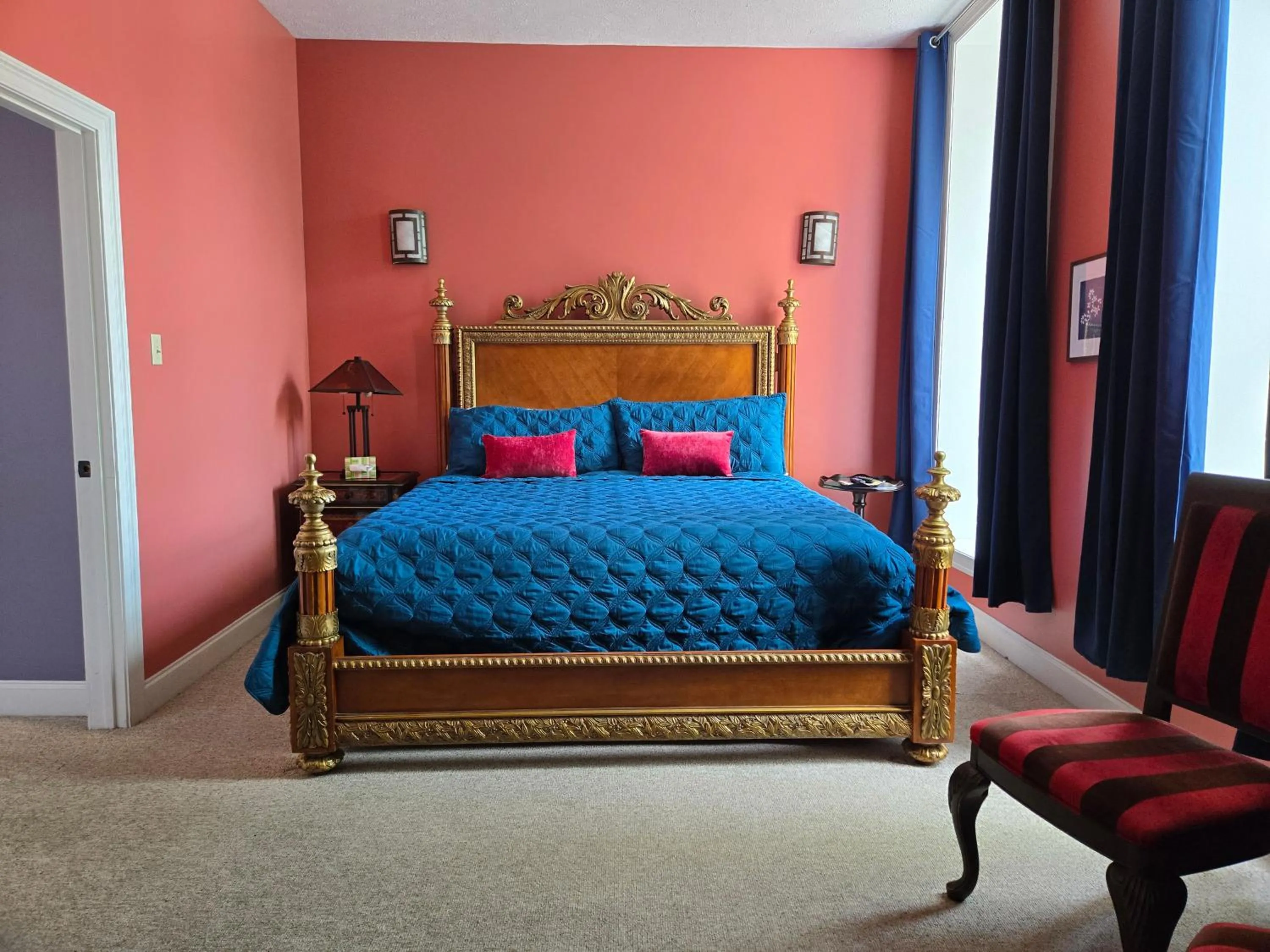 Bedroom, Bed in Natchez Manor Bed & Breakfast